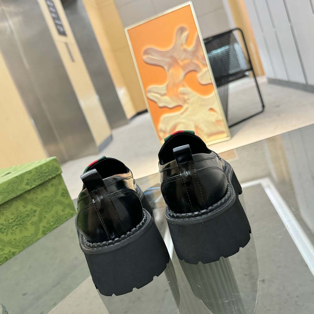 Gucci Women's Leather Loafers - FashionPlug