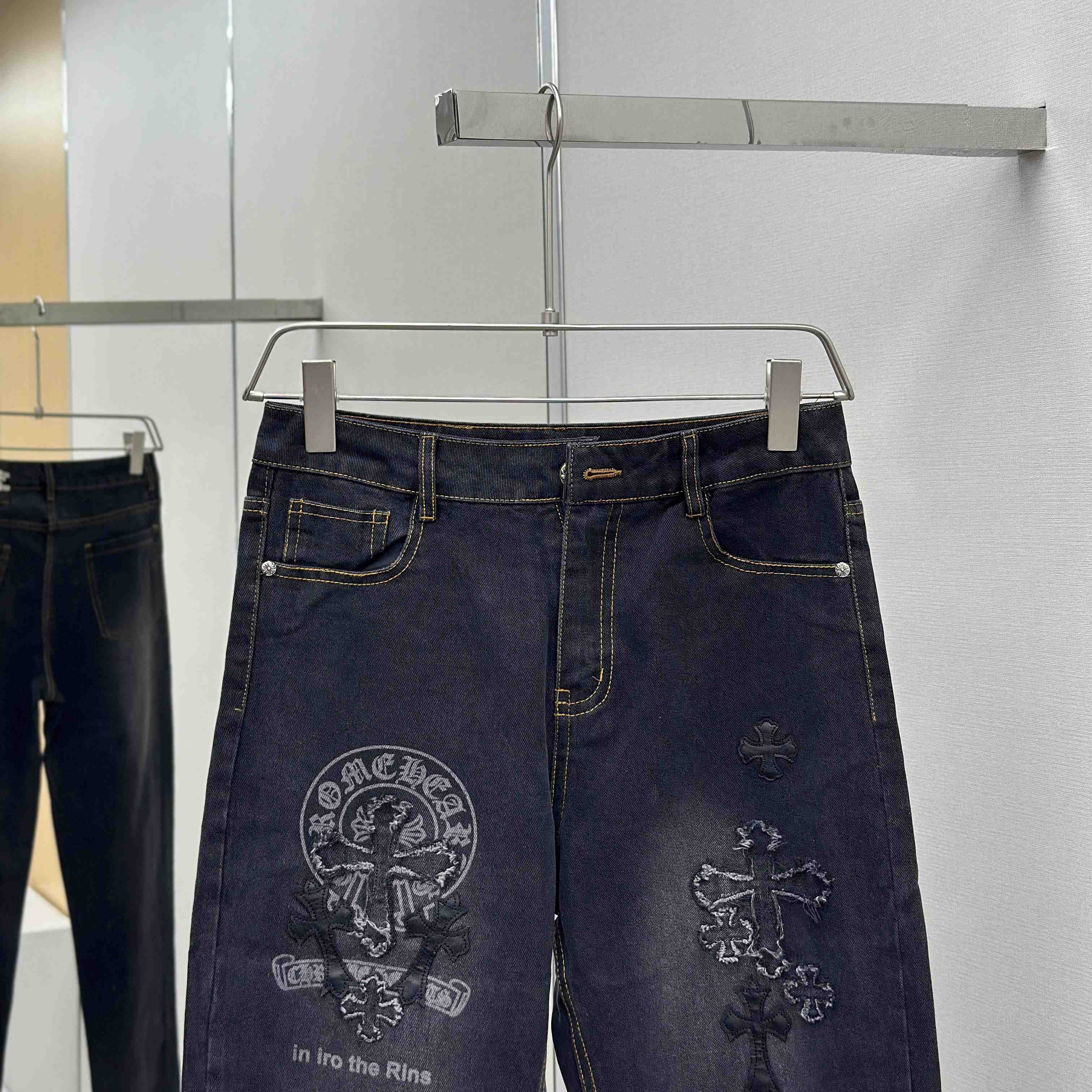 Chrome Heart Jeans - FashionPlug