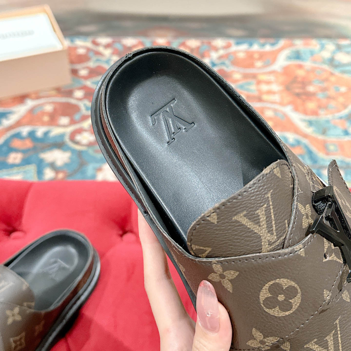 Louis Vuitton LV Easy Mule     - FashionPlug