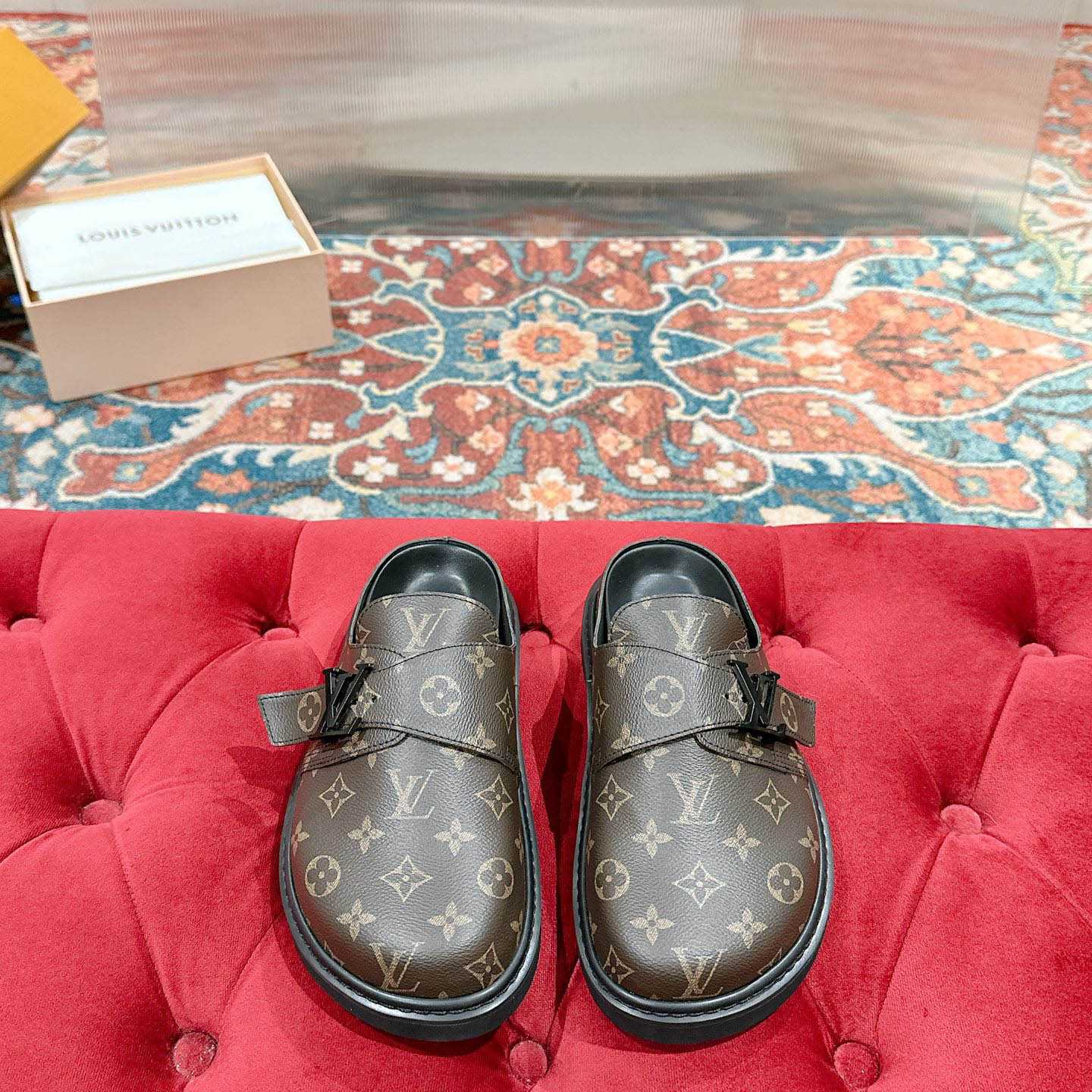 Louis Vuitton LV Easy Mule     - FashionPlug