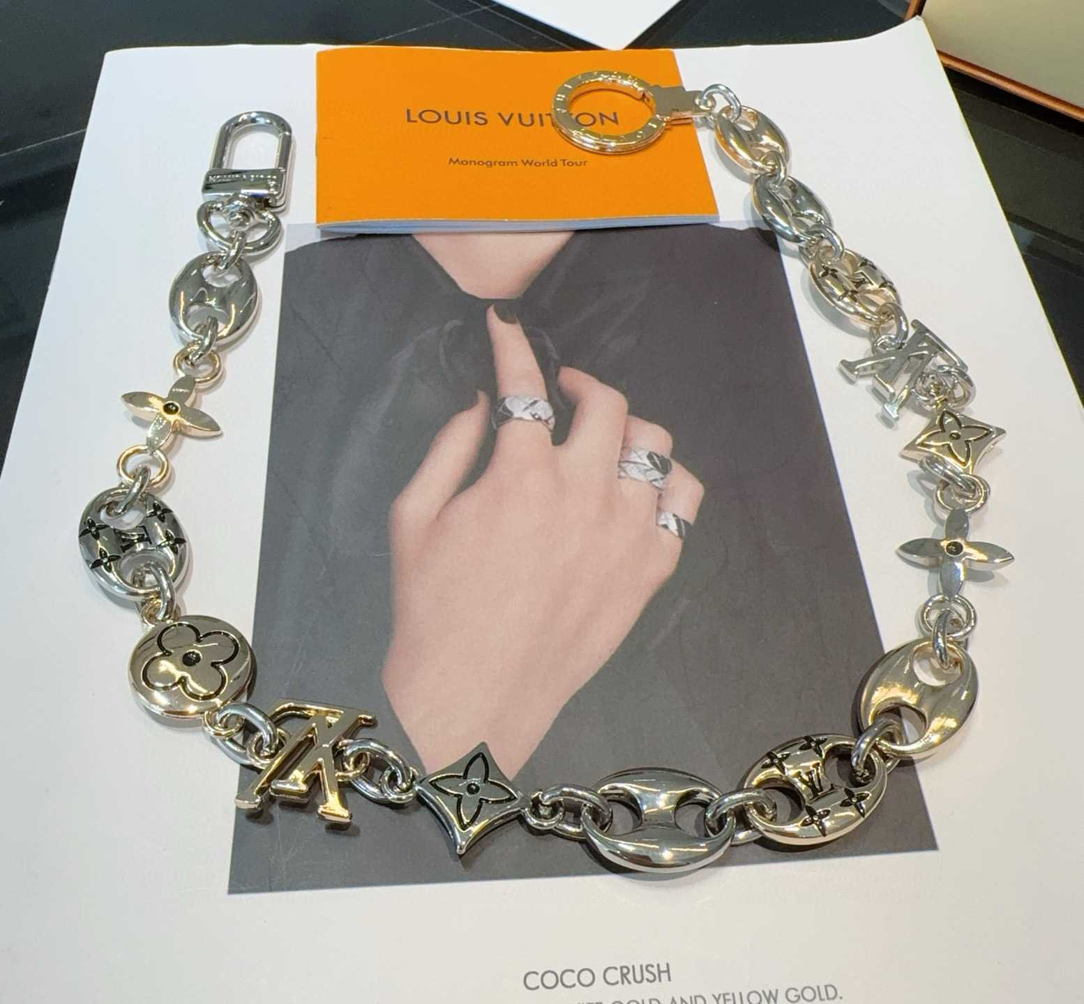 Louis Vuitton LV Sailor Chain Belt S00   M03122 - FashionPlug