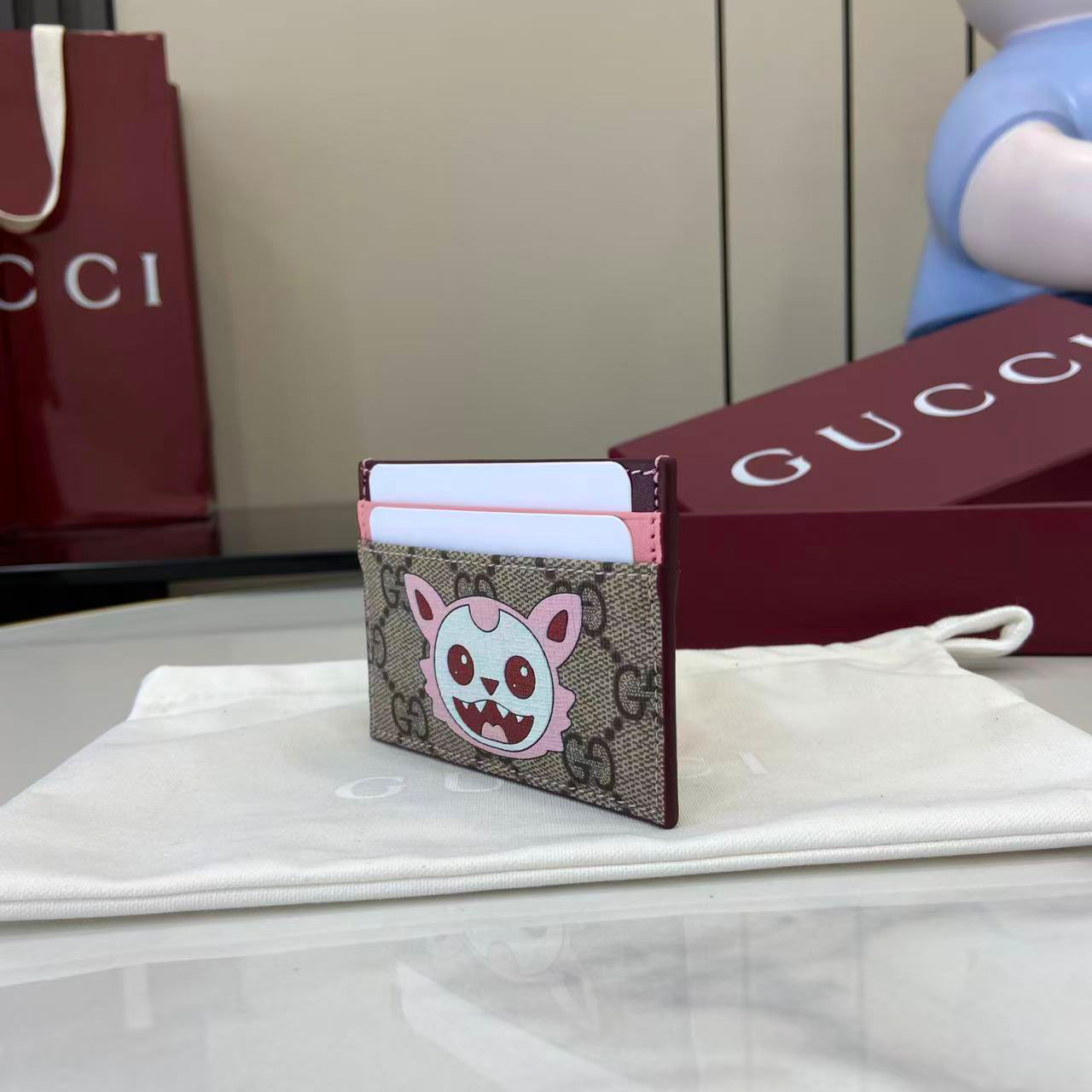 Gucci Besties Card Case 855373 - FashionPlug