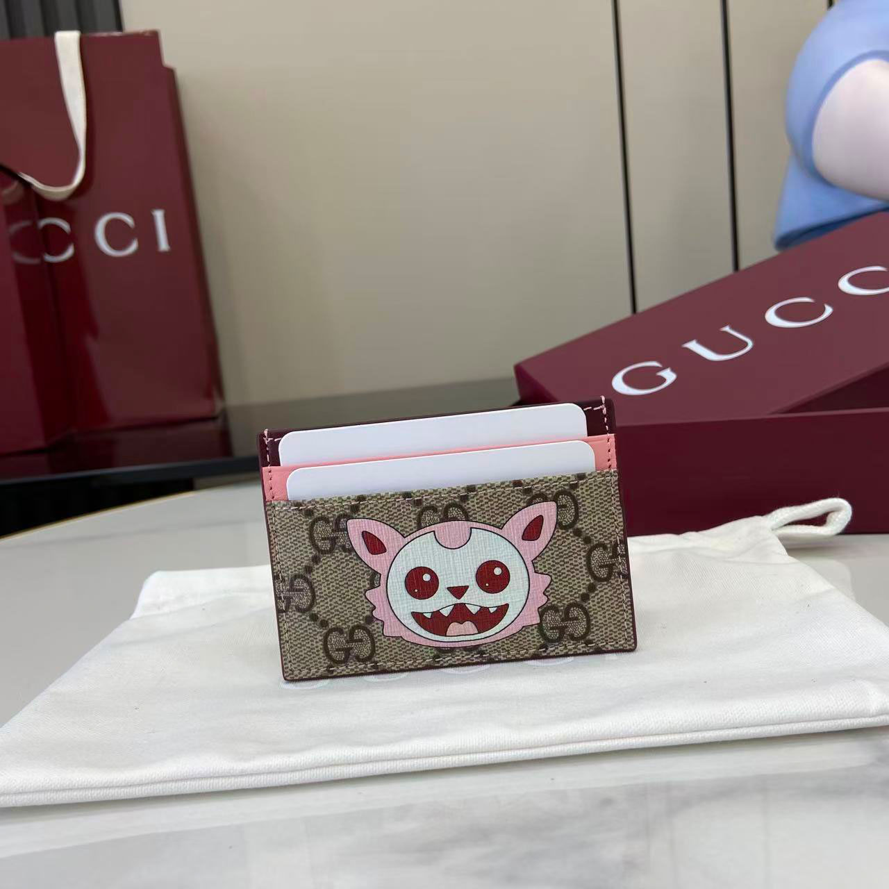 Gucci Besties Card Case 855373 - FashionPlug