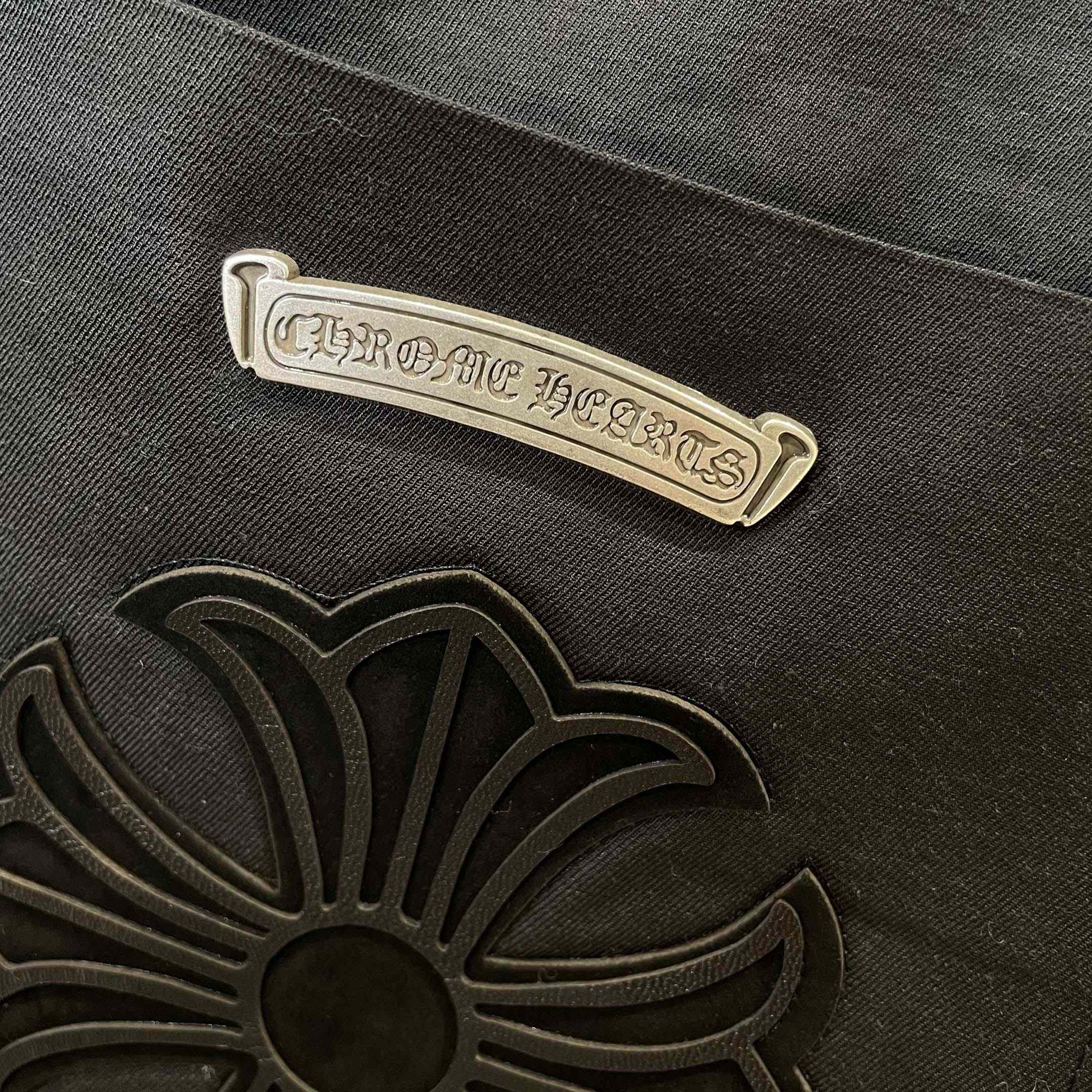 Chrome Heart Wide-leg Jeans - FashionPlug