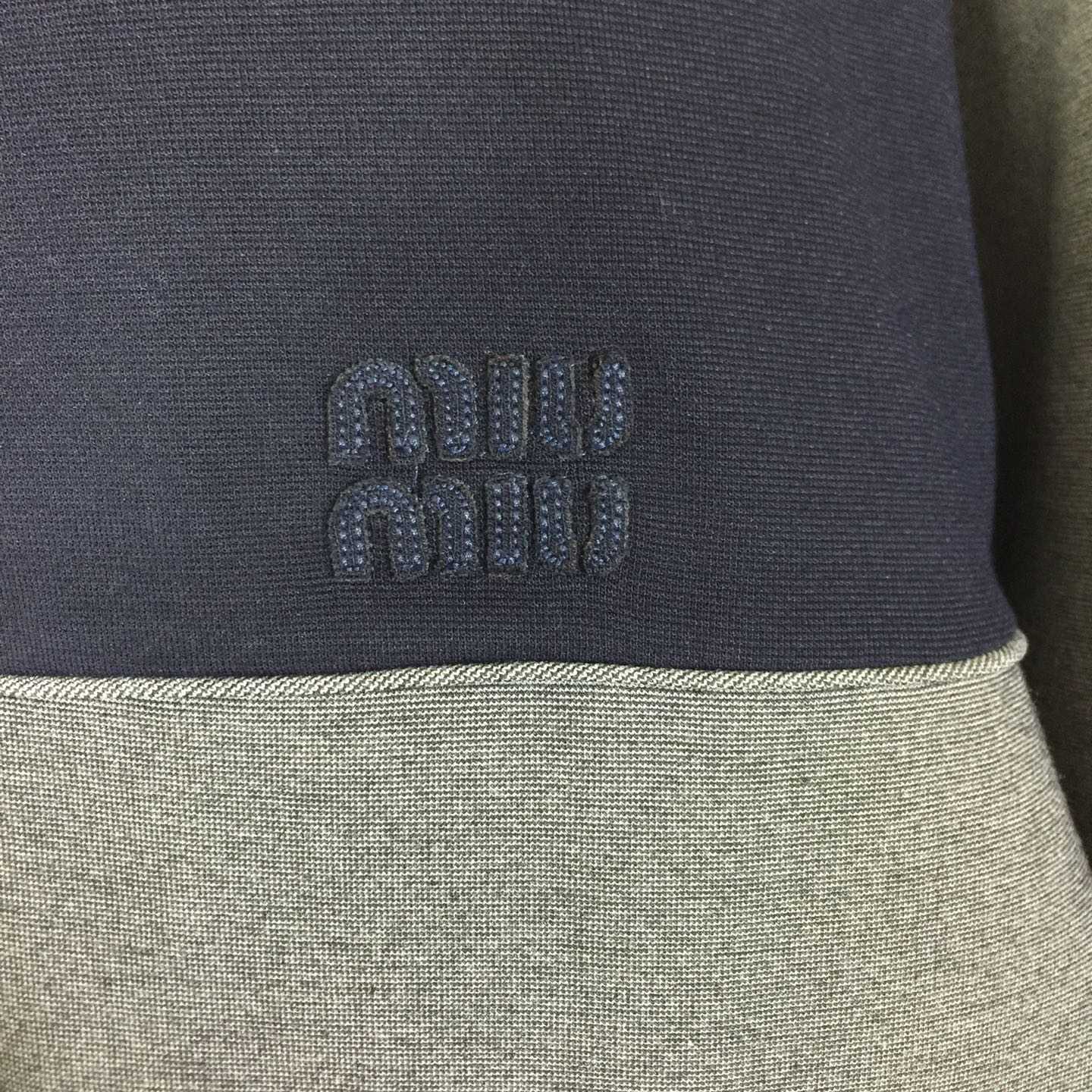Miu Miu Zipper Sweatshirt - FashionPlug