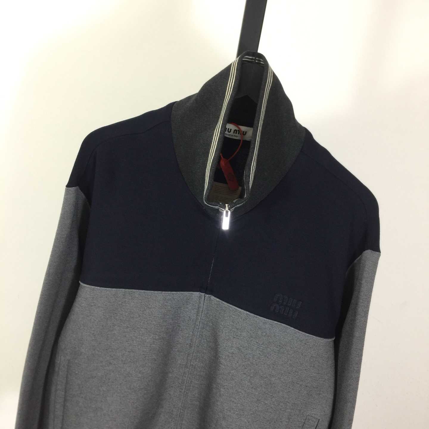 Miu Miu Zipper Sweatshirt - FashionPlug