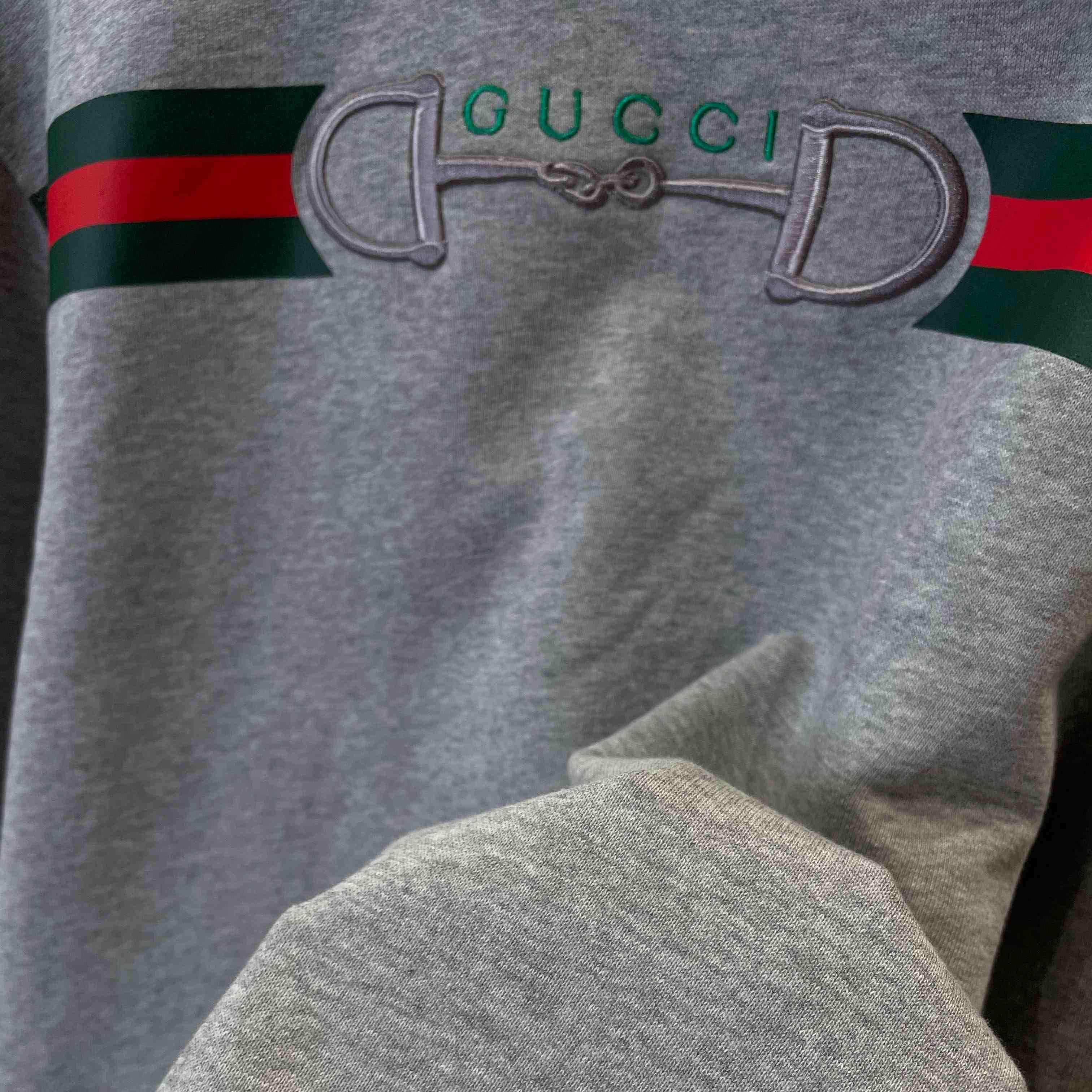Gucci Cotton Jersey Sweatshirt With Print - FashionPlug