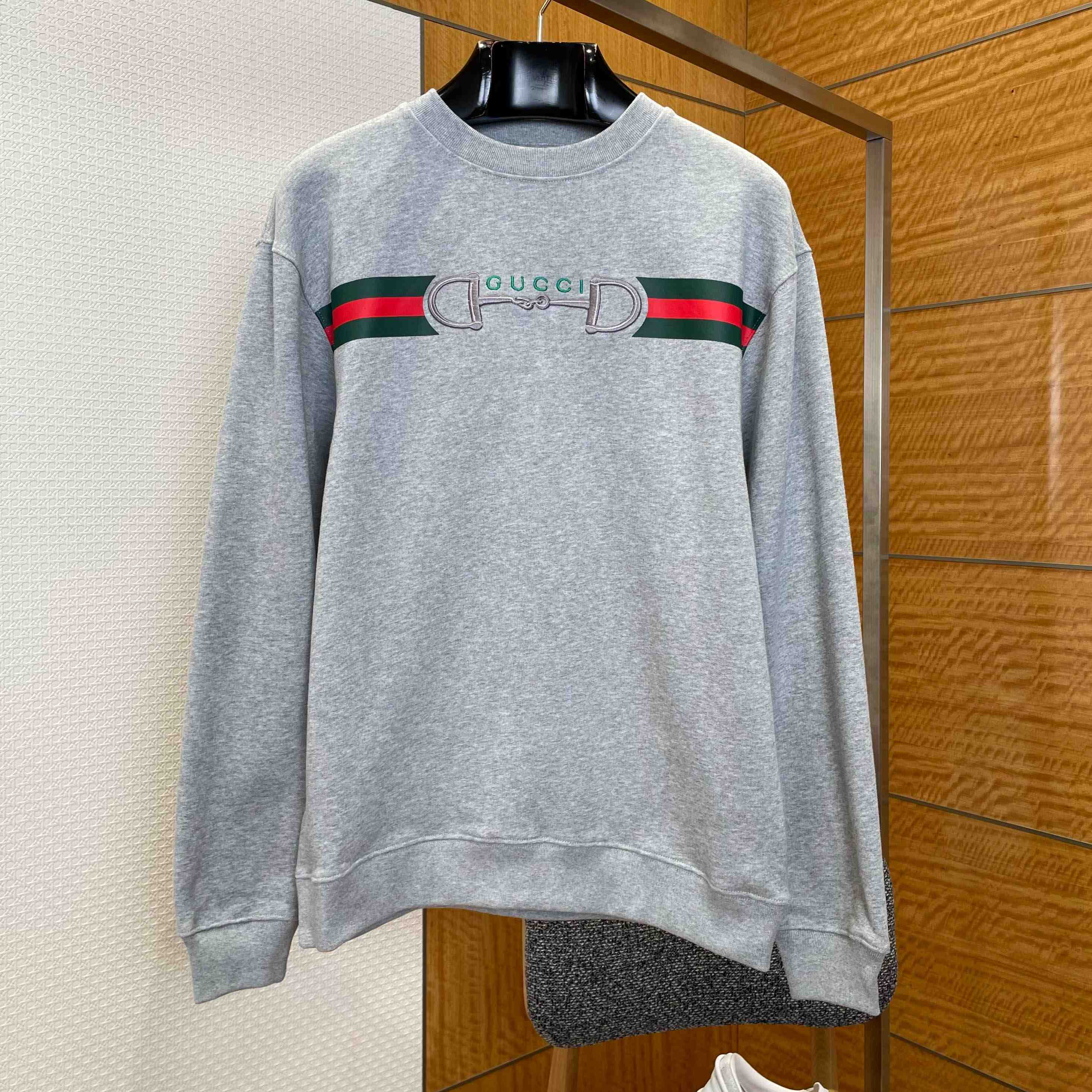 Gucci Cotton Jersey Sweatshirt With Print - FashionPlug