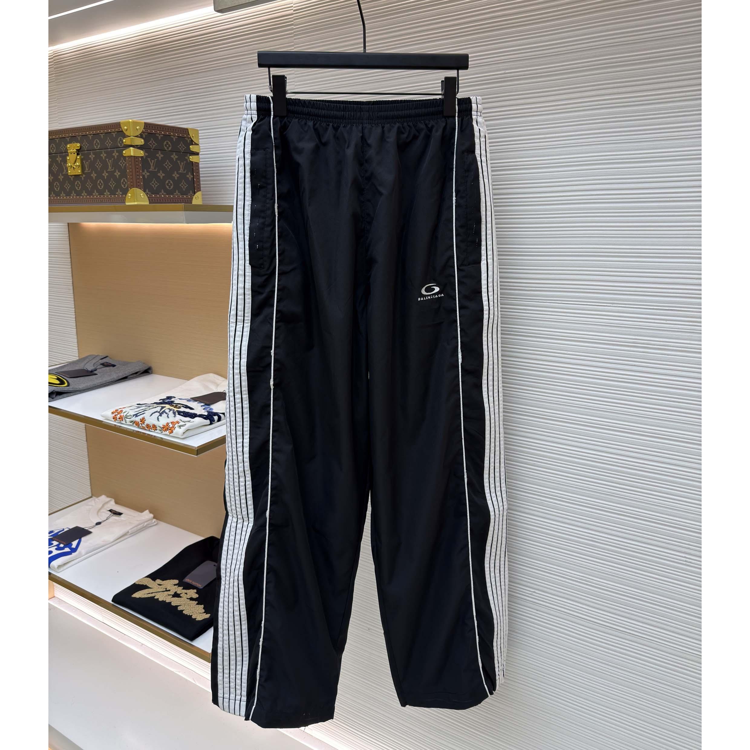 Balenciaga Tracksuit Pants 'Black' - FashionPlug