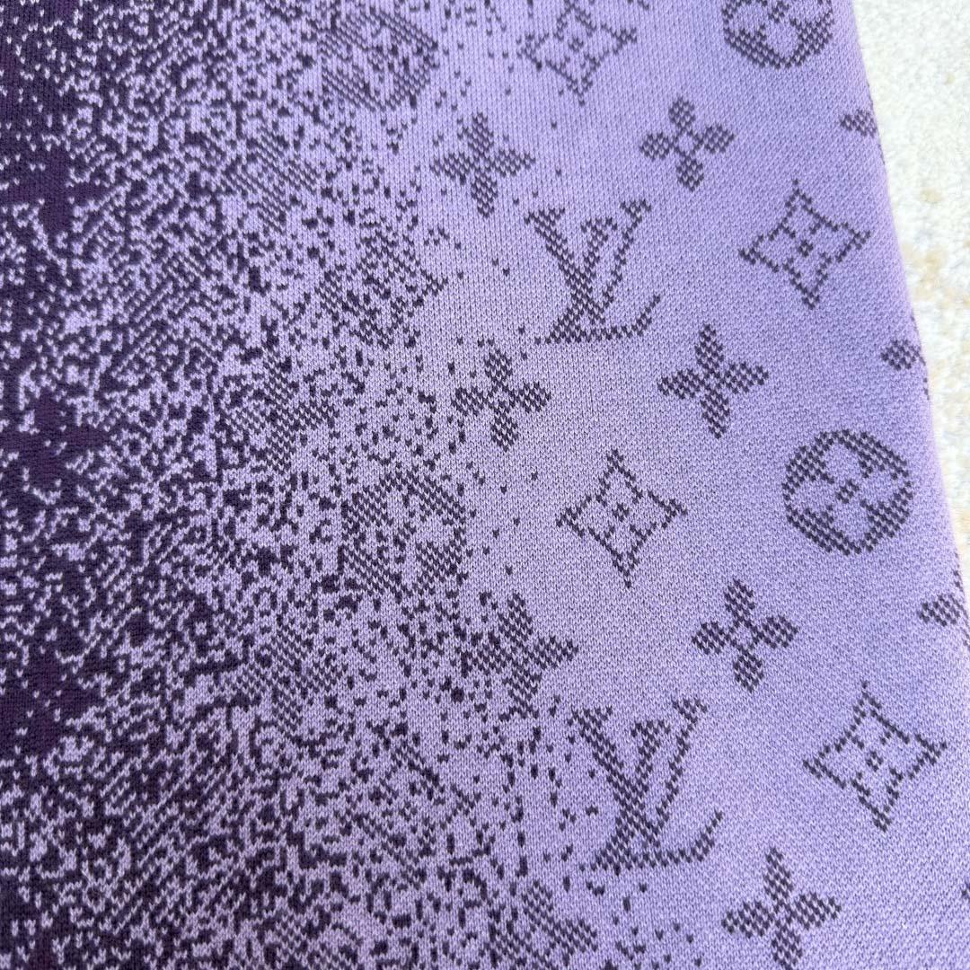  Louis Vuitton Monogram Jacquard Short-Sleeved Crewneck      1AJTV8 - FashionPlug