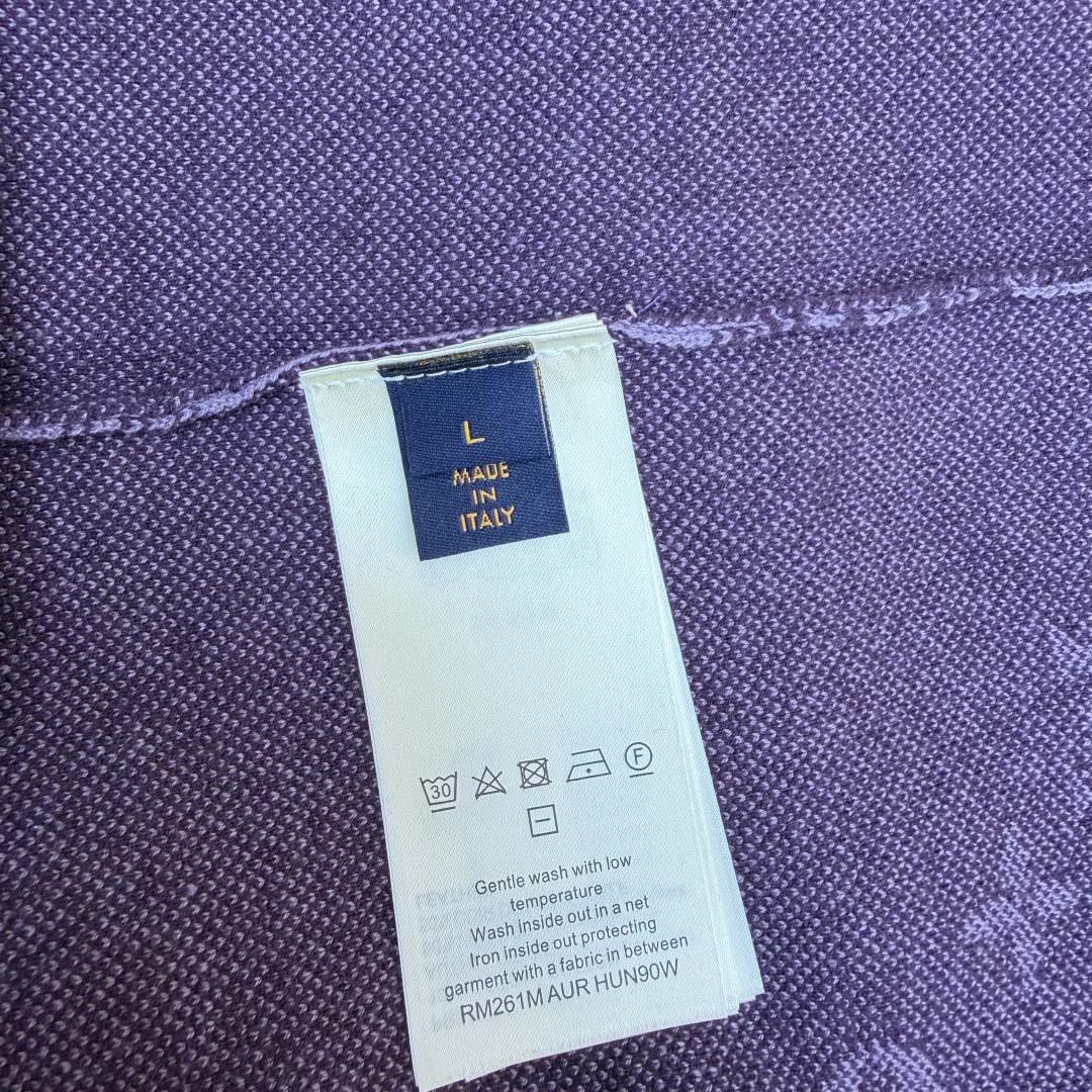  Louis Vuitton Monogram Jacquard Short-Sleeved Crewneck      1AJTV8 - FashionPlug