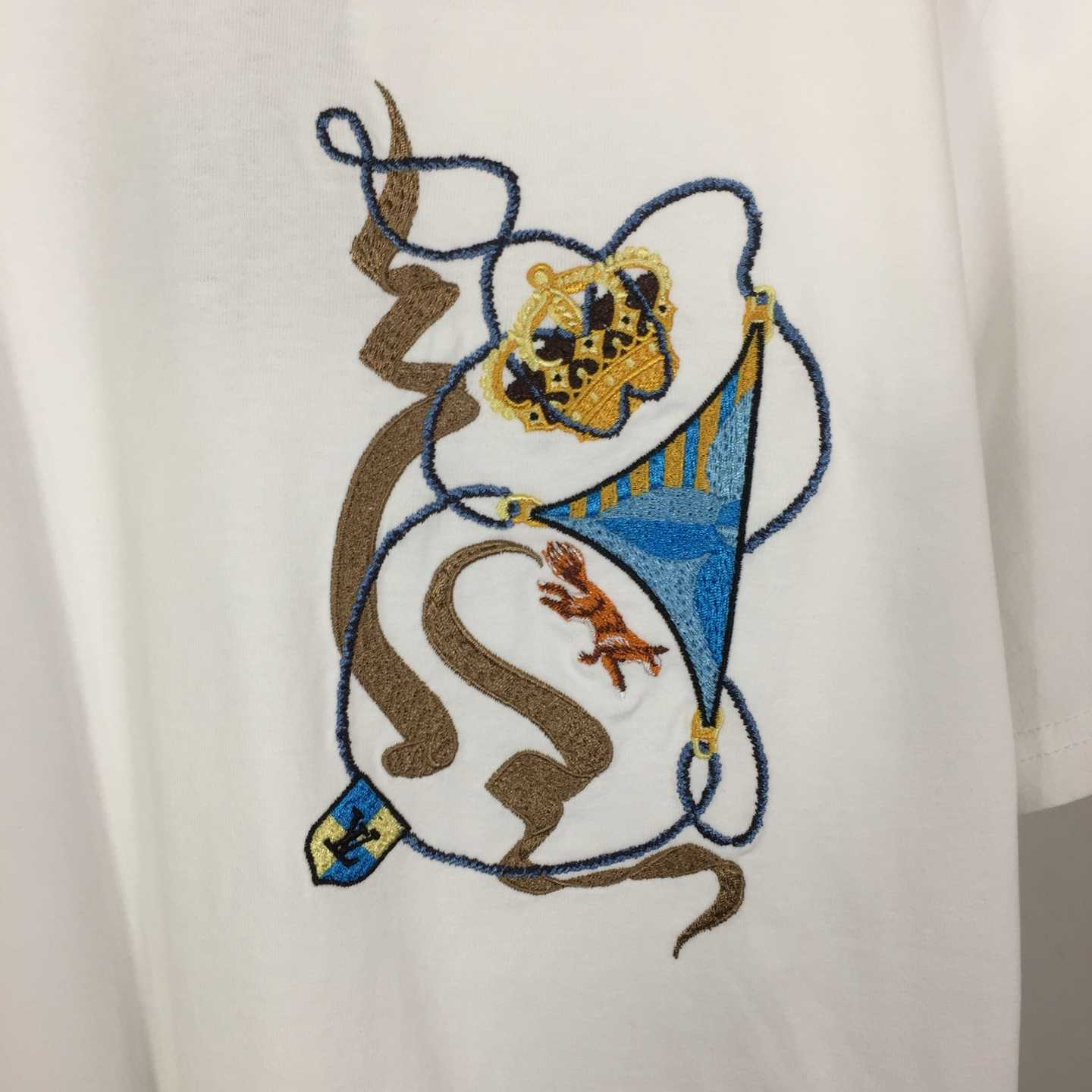 Louis Vuitton Short-Sleeved Crewneck    - FashionPlug