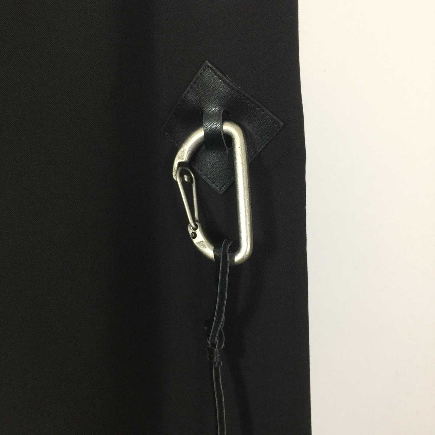 Loewe Low Crotch Trousers In Cotton Black - FashionPlug