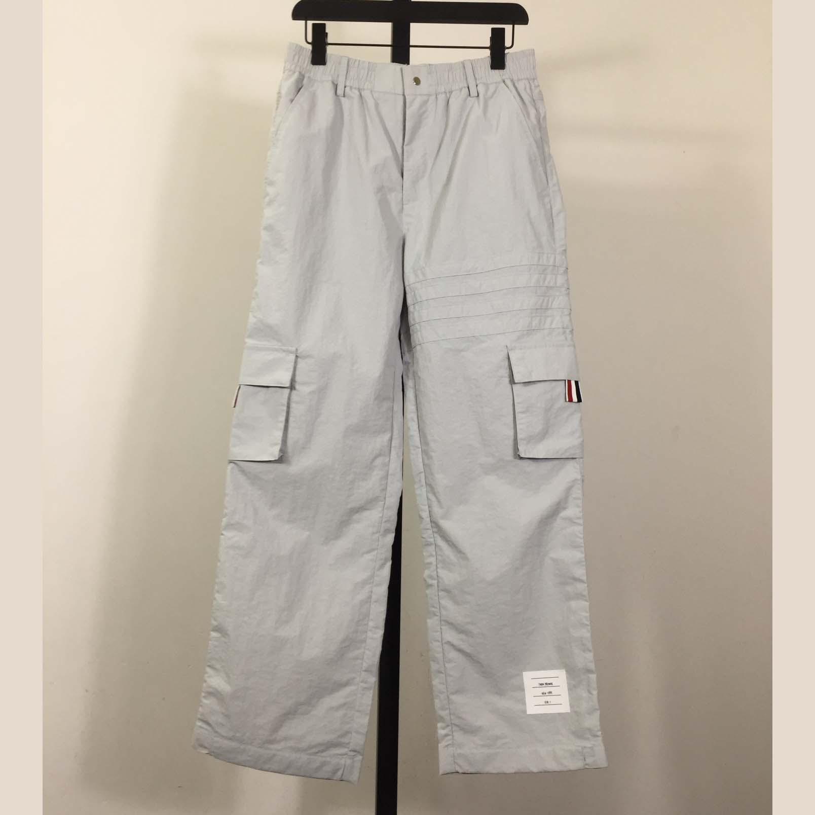 Thom Browne Cotton Pants - FashionPlug