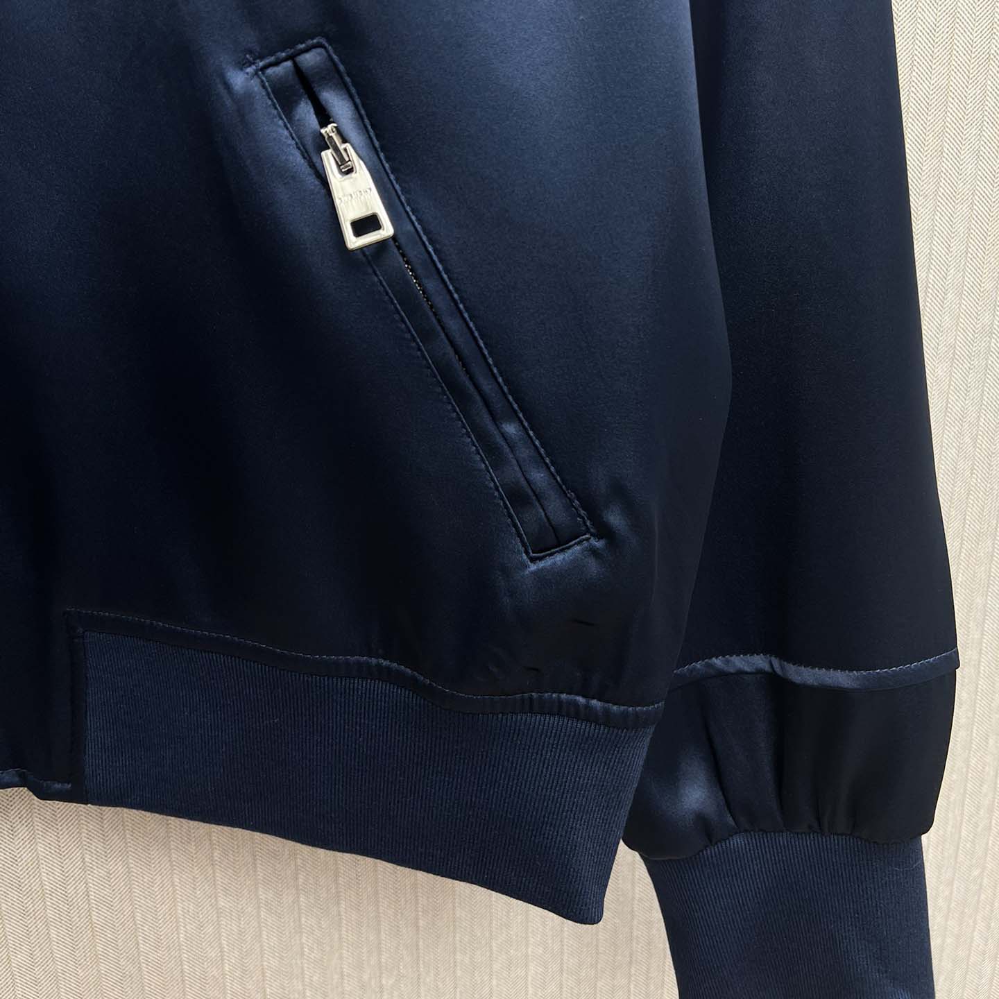 Givenchy Logo Bomber Jacket  - FashionPlug