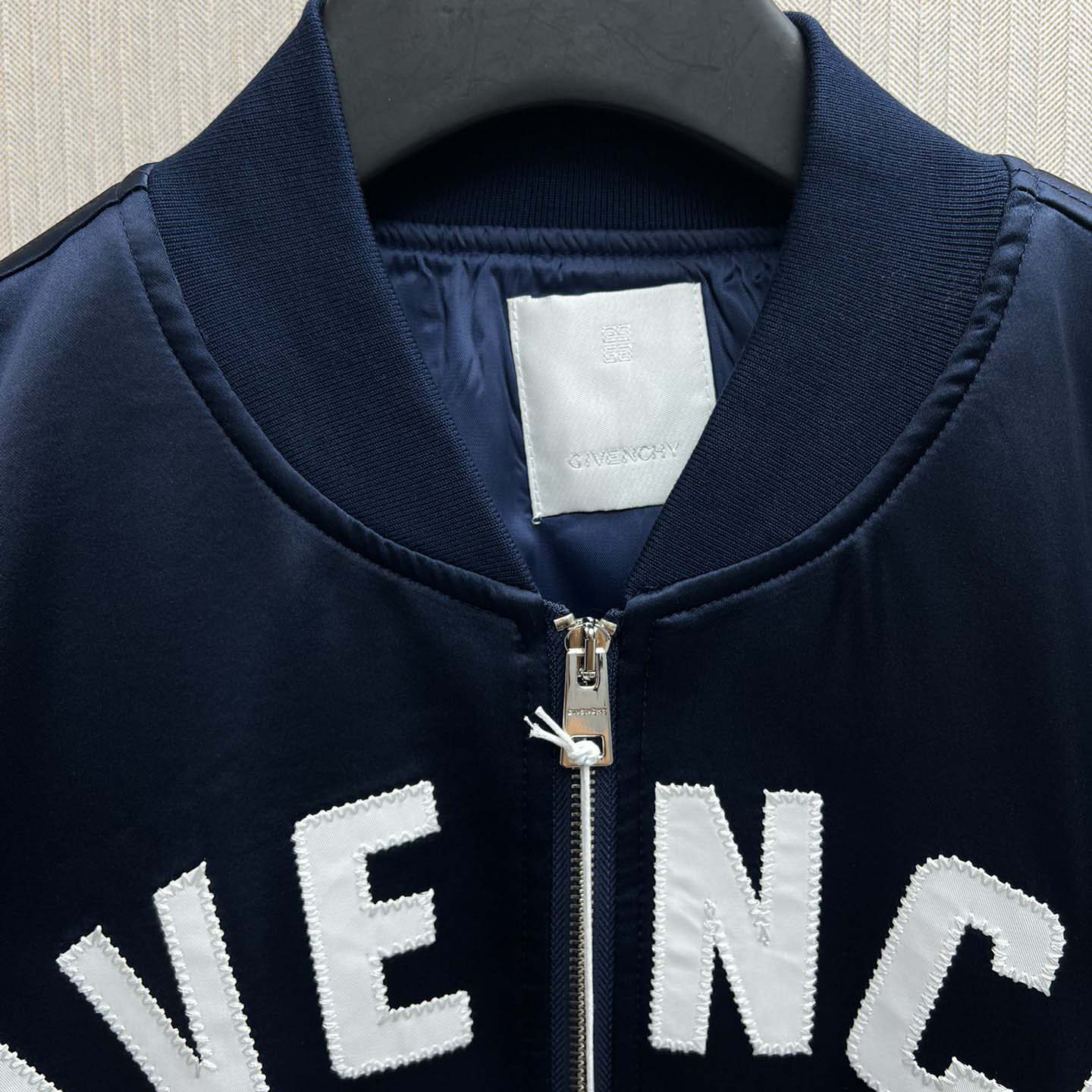 Givenchy Logo Bomber Jacket  - FashionPlug