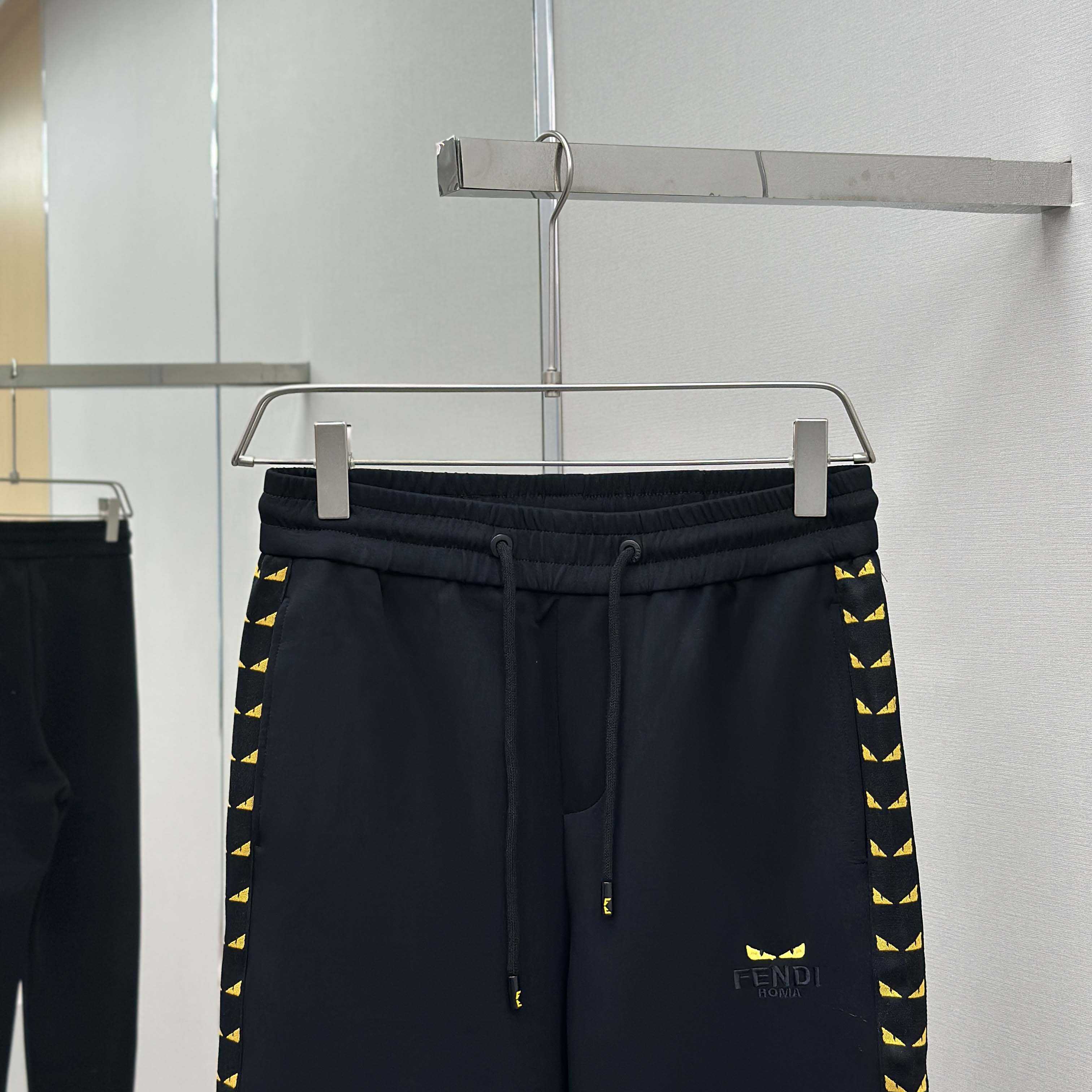 Fendi Trousers In Cotton  - FashionPlug