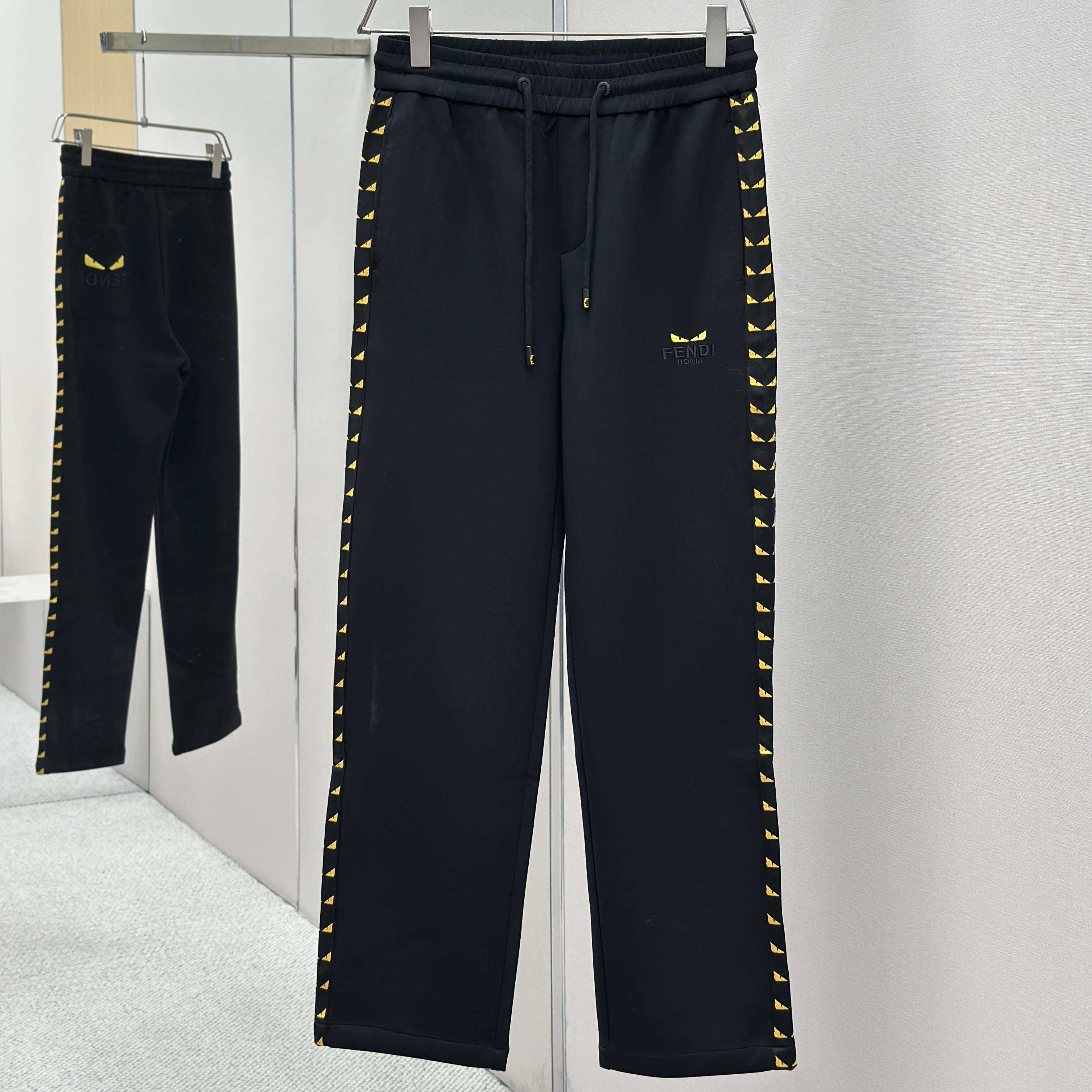 Fendi Trousers In Cotton  - FashionPlug