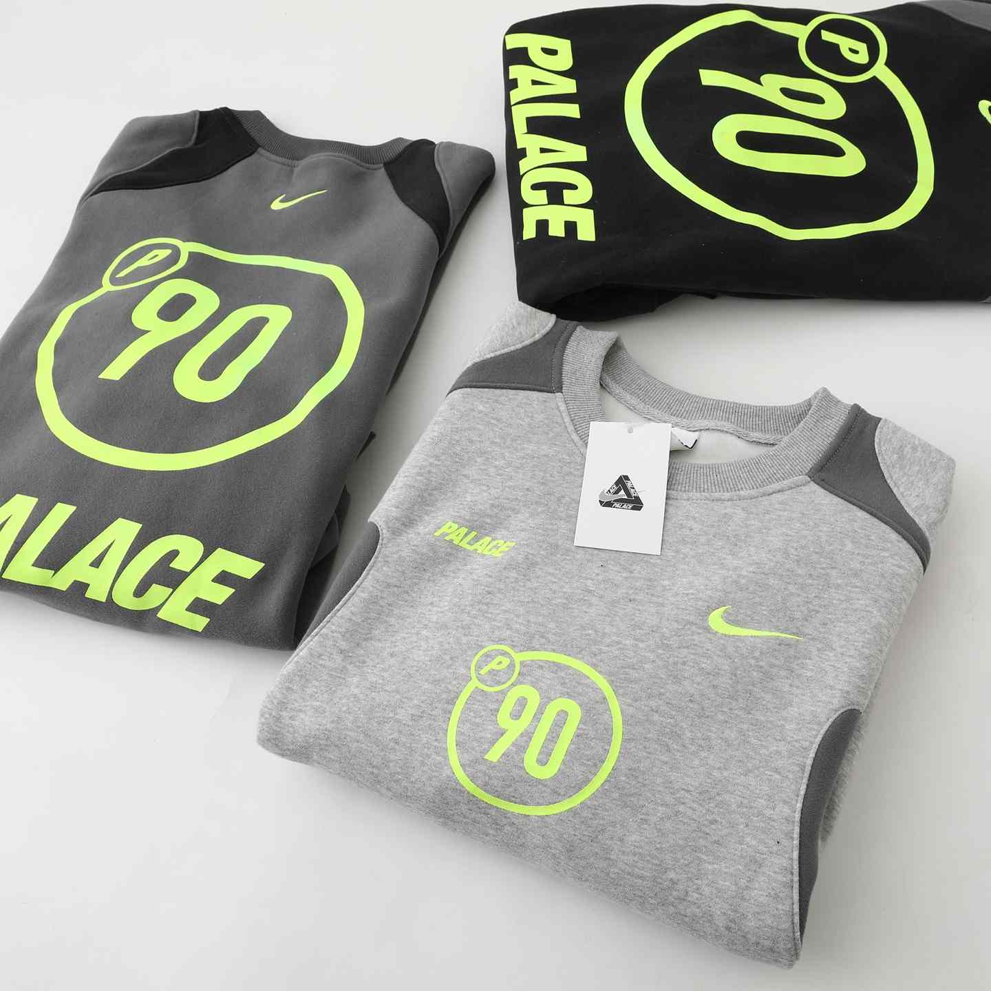Palace x Nike Total P90 Crew - FashionPlug