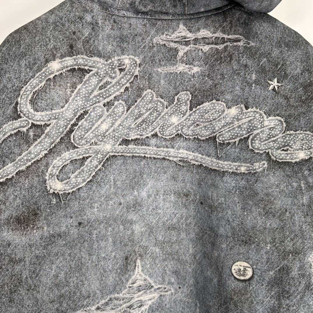 Supreme  HJR Trompe L'oeil Hooded Work Jacket 'Blue' - FashionPlug