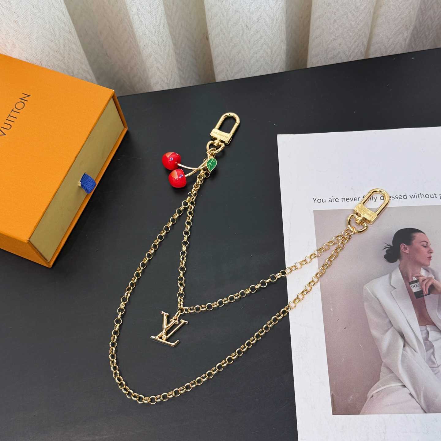Louis Vuitton LV x TM Cerise Bag Chain S00   M02598 - FashionPlug