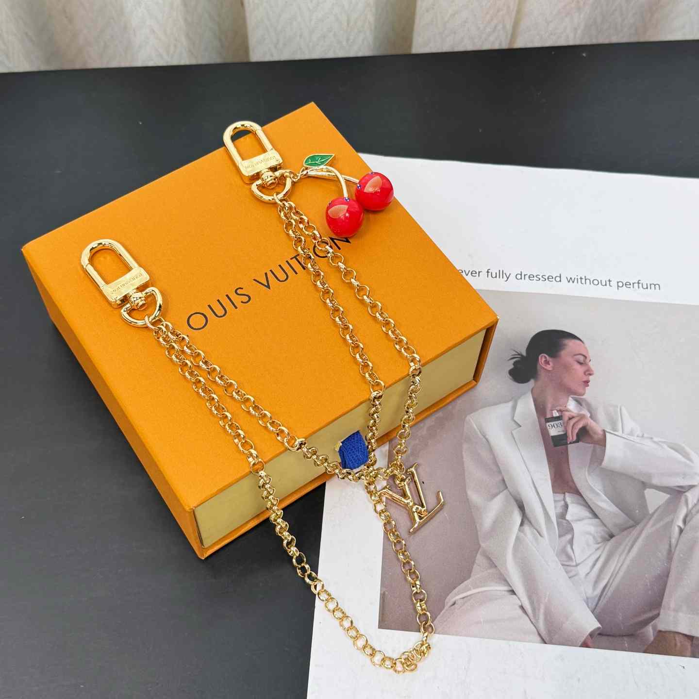 Louis Vuitton LV x TM Cerise Bag Chain S00   M02598 - FashionPlug