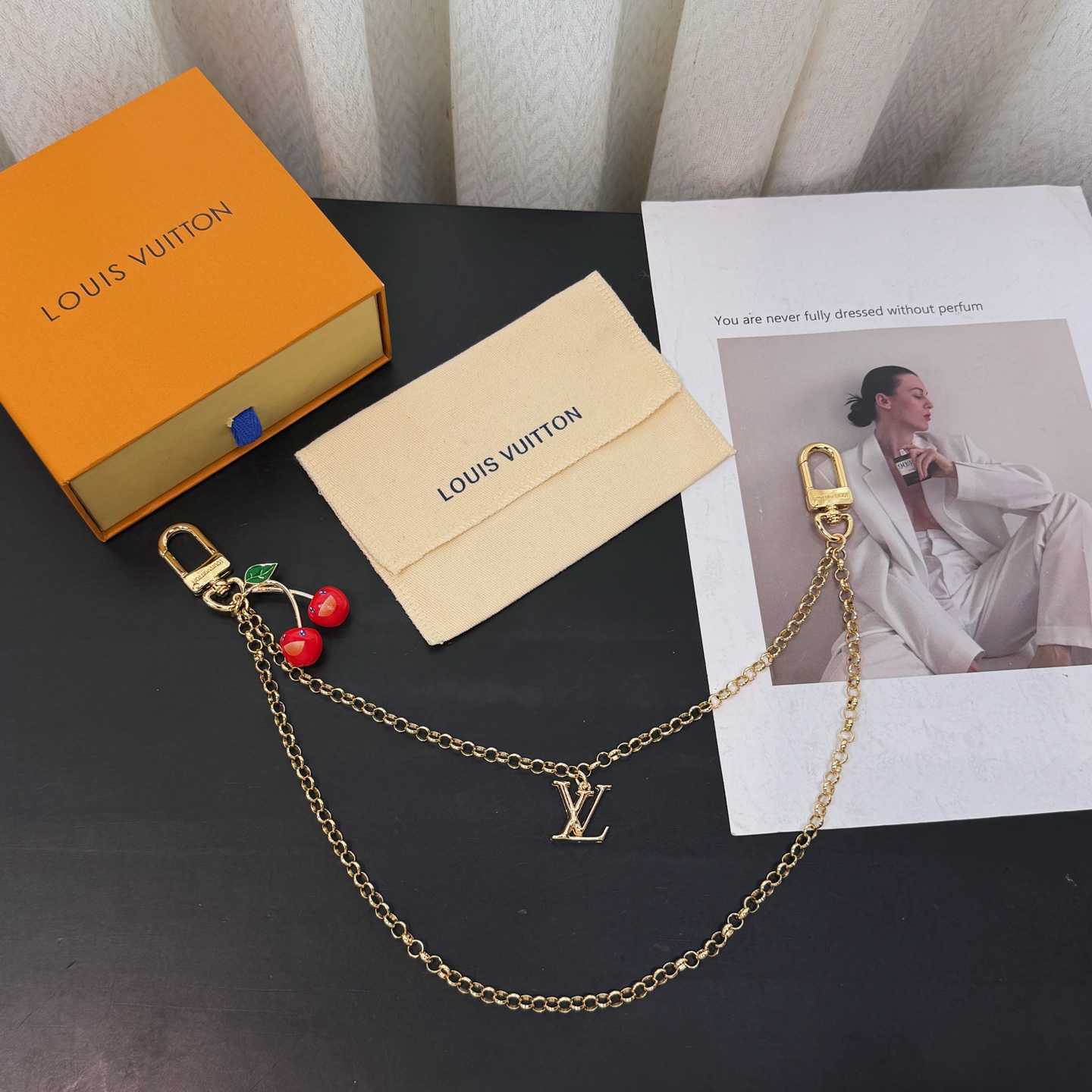Louis Vuitton LV x TM Cerise Bag Chain S00   M02598 - FashionPlug