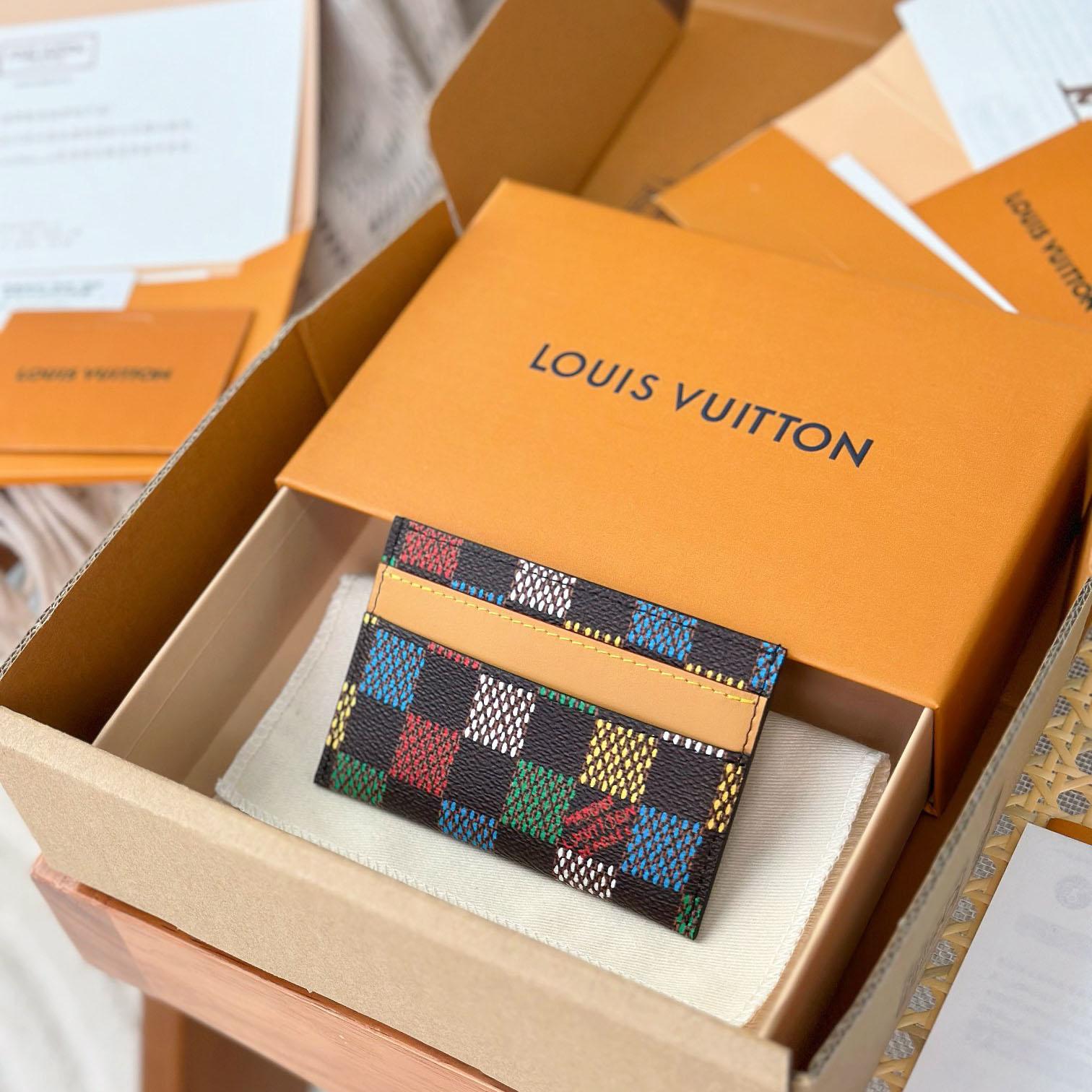 Louis Vuitton Porta-cartão Double N00189 - FashionPlug