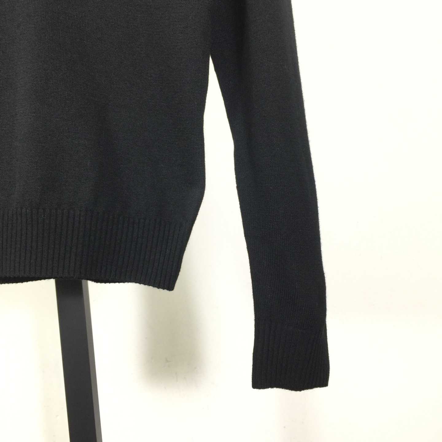 Fendi Black Wool Pullover - FashionPlug