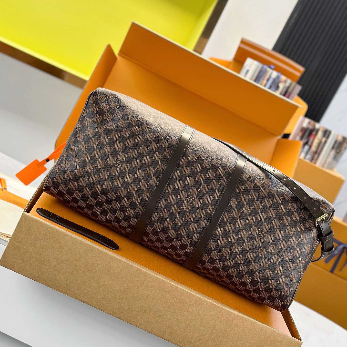 Louis Vuitton Keepall Bandoulière 55 N41414 - FashionPlug