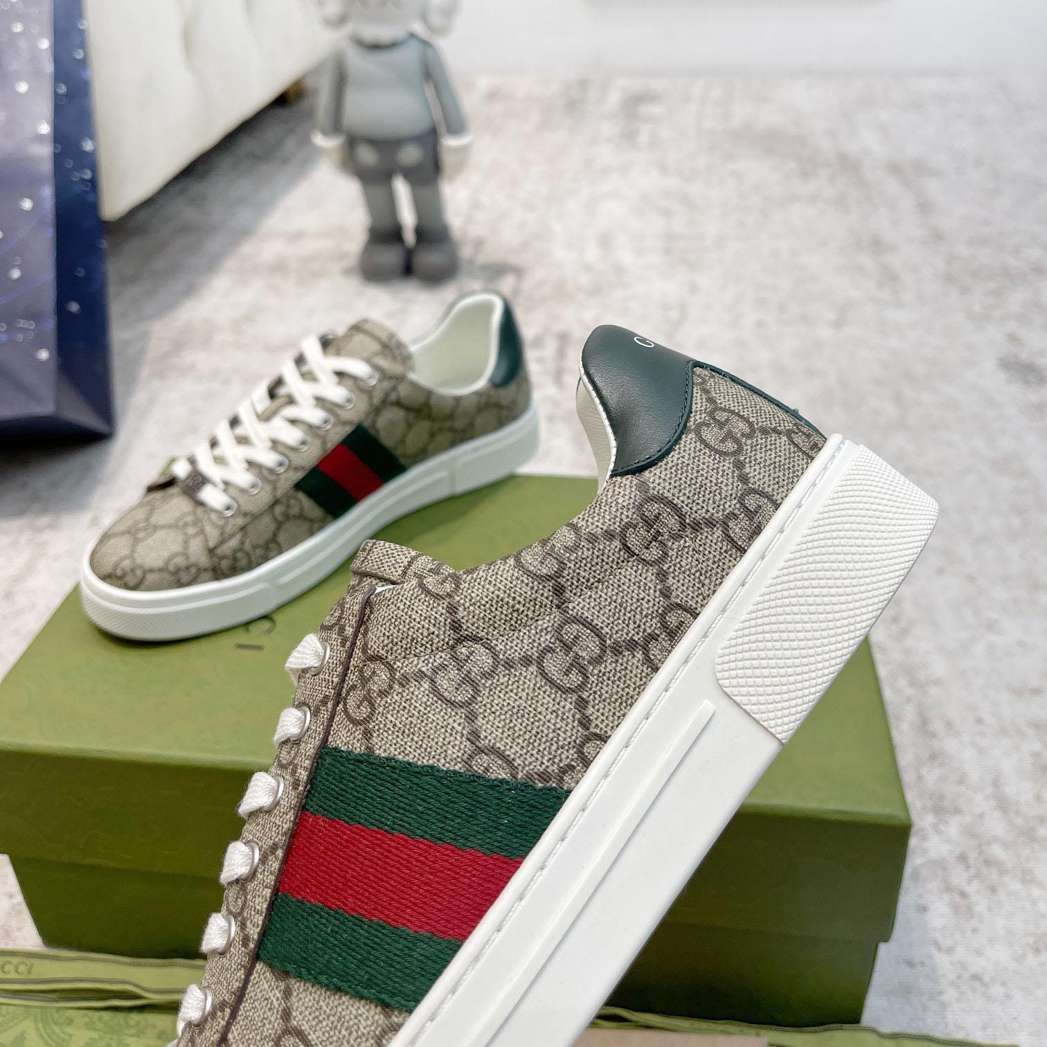 Gucci Ace Sneaker  With Web - FashionPlug