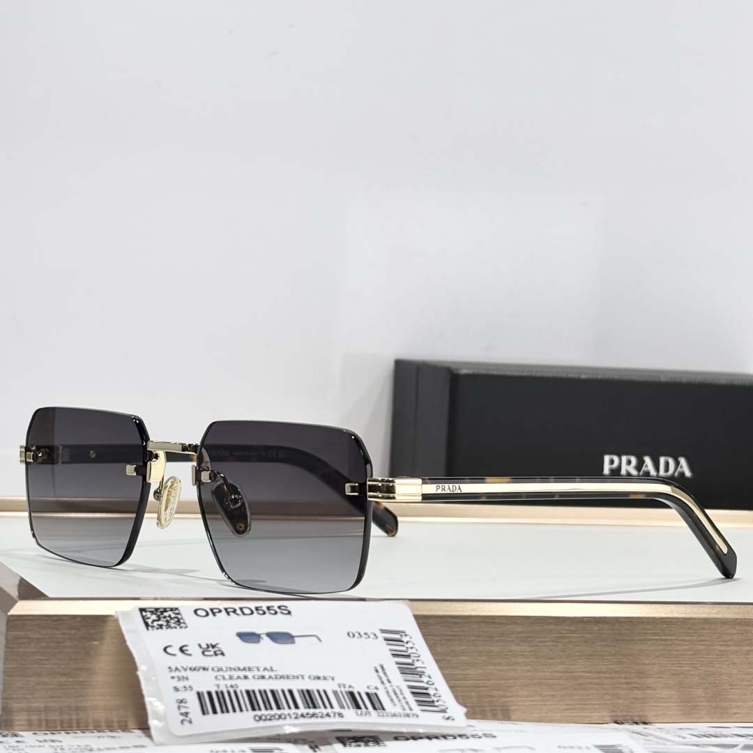 Prada SPR D55S Sunglasses     - FashionPlug