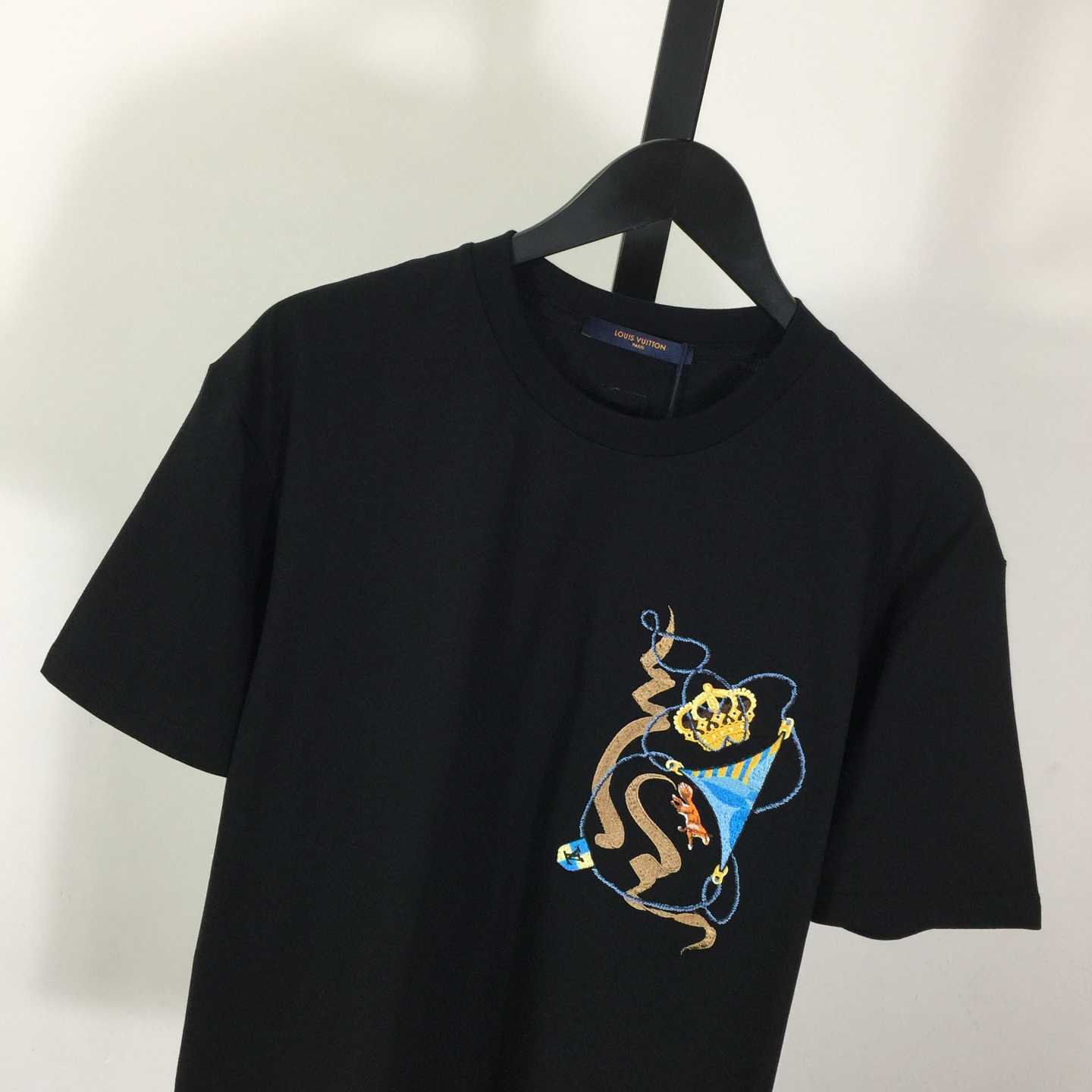 Louis Vuitton Short-Sleeved Crewneck    - FashionPlug