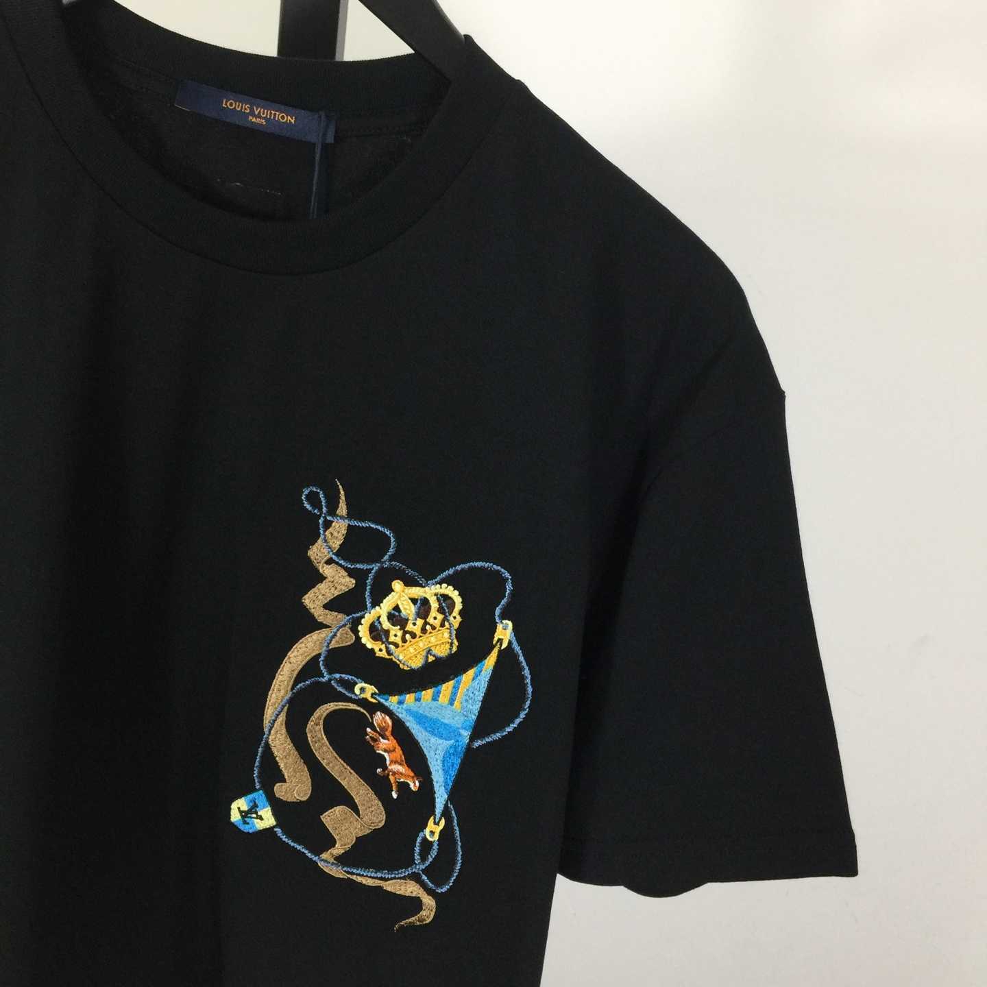 Louis Vuitton Short-Sleeved Crewneck    - FashionPlug