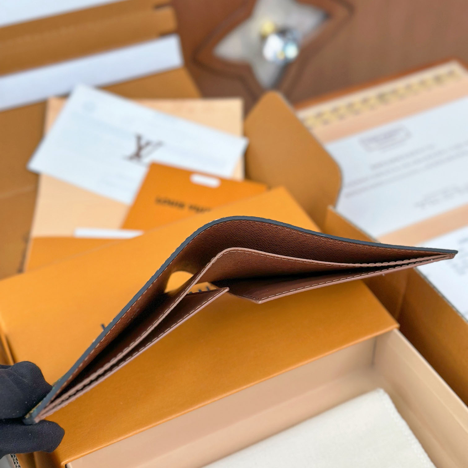 Louis Vuitton Slender Wallet N00185 - FashionPlug