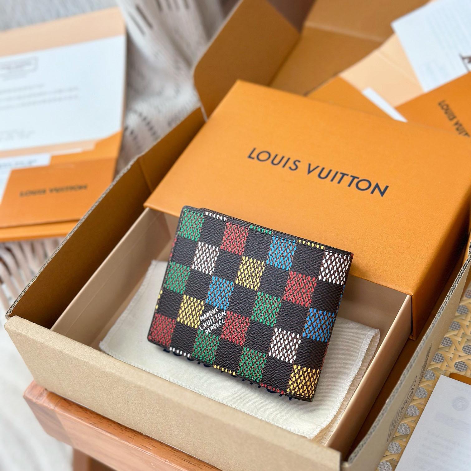 Louis Vuitton Slender Wallet N00185 - FashionPlug