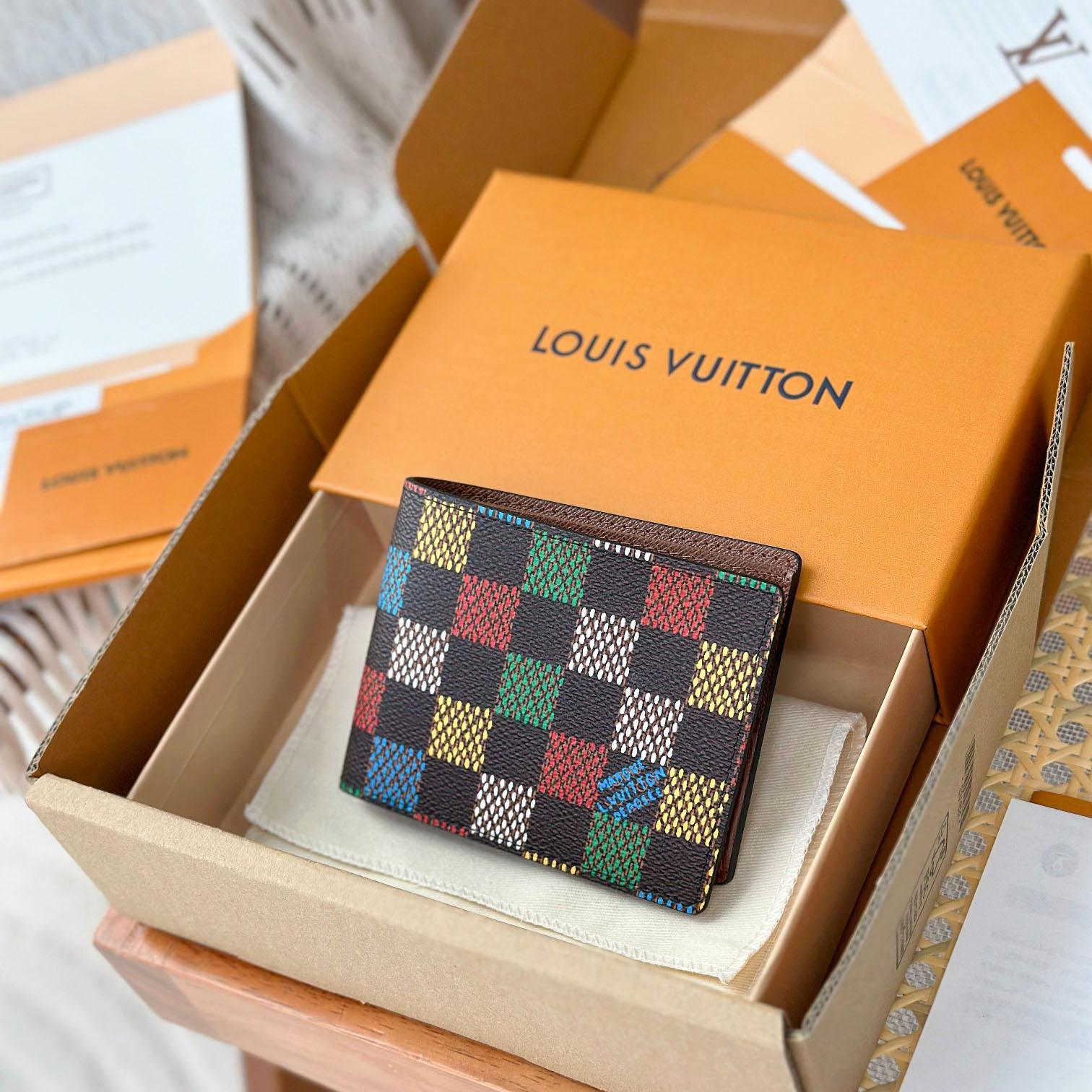 Louis Vuitton Slender Wallet N00185 - FashionPlug