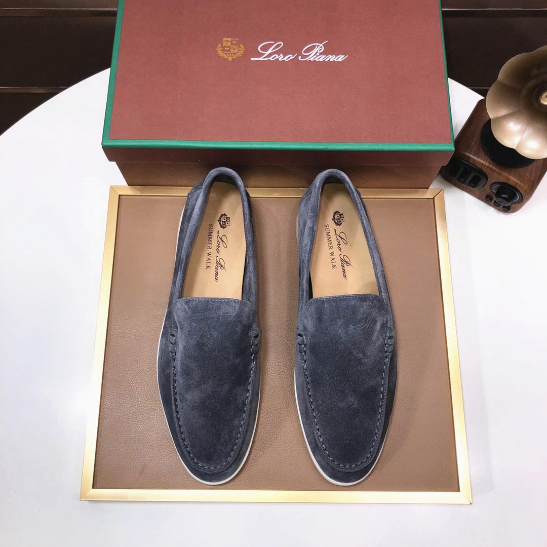 Loro Piana Summer Walk Loafers - FashionPlug