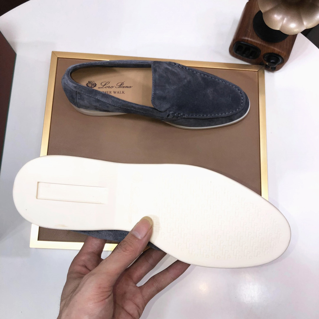 Loro Piana Summer Walk Loafers - FashionPlug