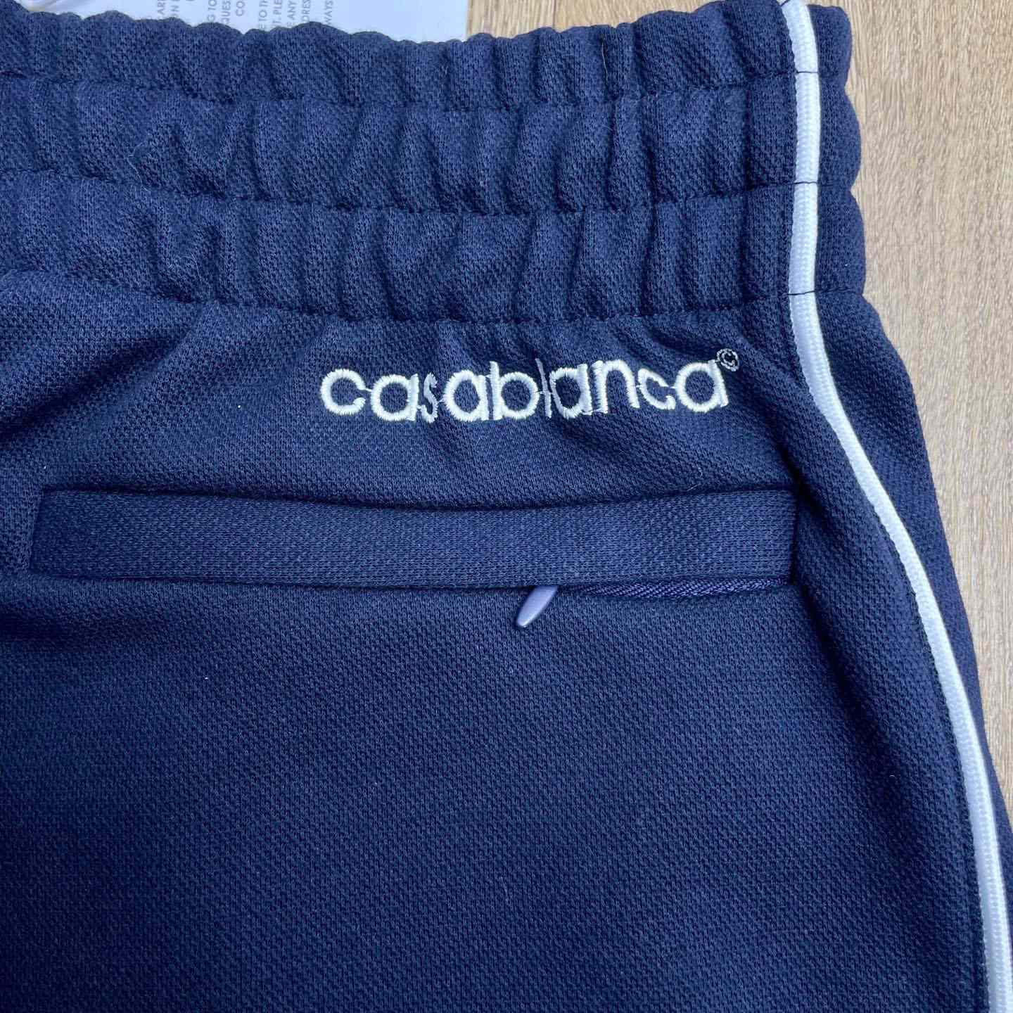 Casablanca Pique Track Pants C1137 - FashionPlug
