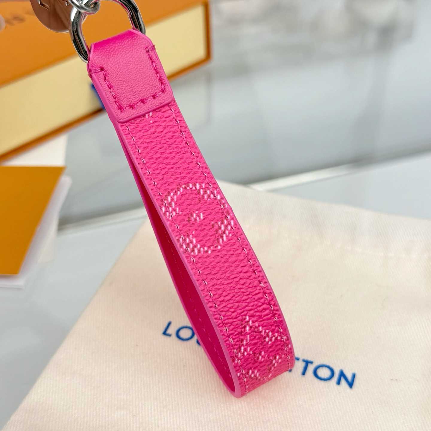 Louis Vuitton LV Slim Dragonne Key Holder and Bag Charm S00  - FashionPlug