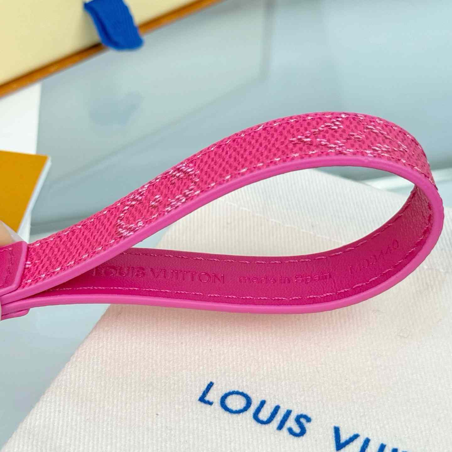 Louis Vuitton LV Slim Dragonne Key Holder and Bag Charm S00  - FashionPlug