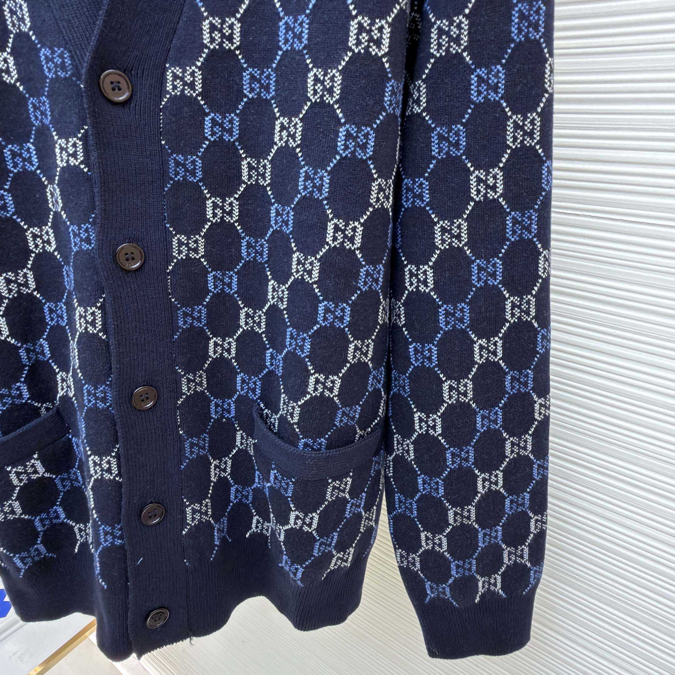 Gucci GG Double Wool Knit Sweater - FashionPlug