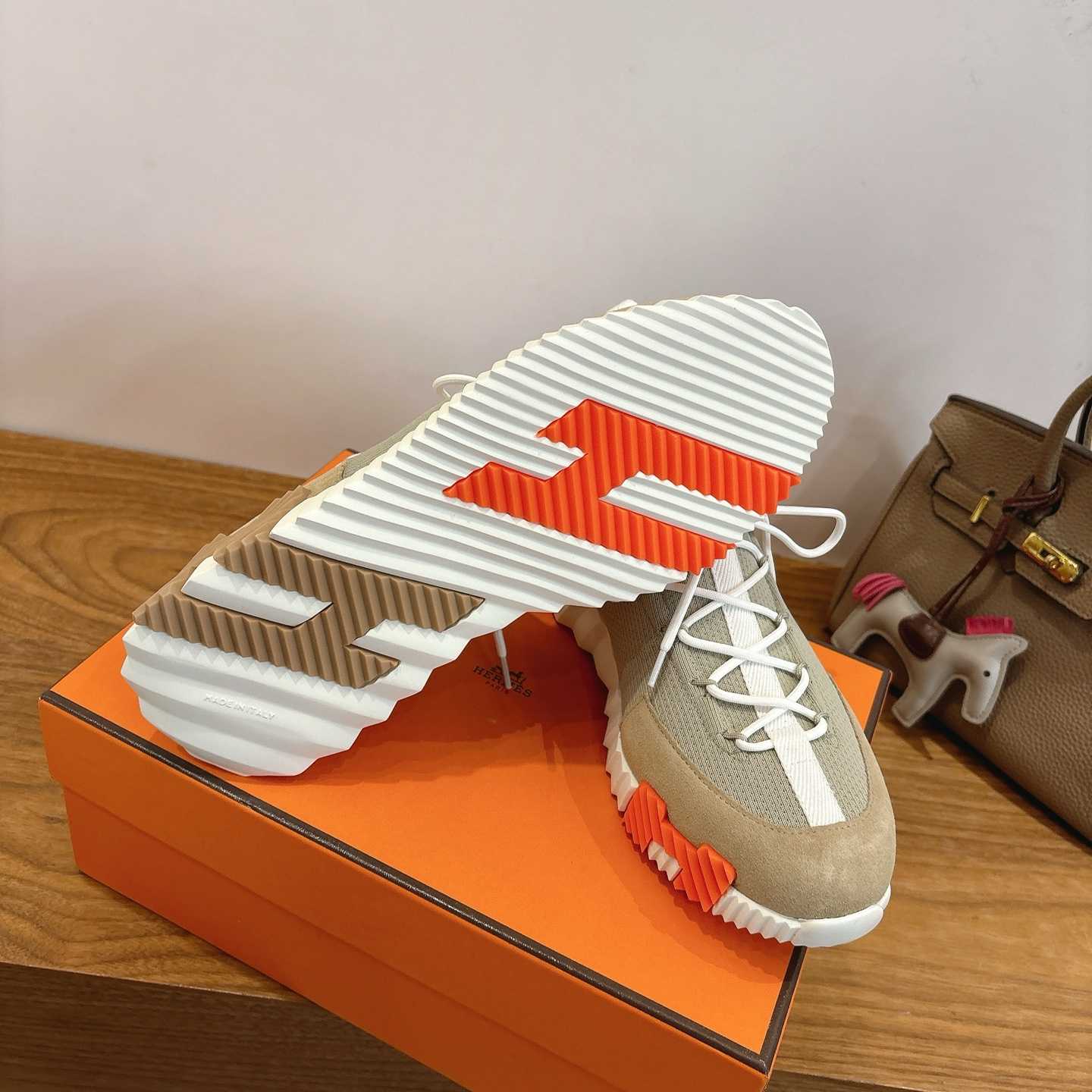 Hermes Lift Slip-on Sneaker - FashionPlug