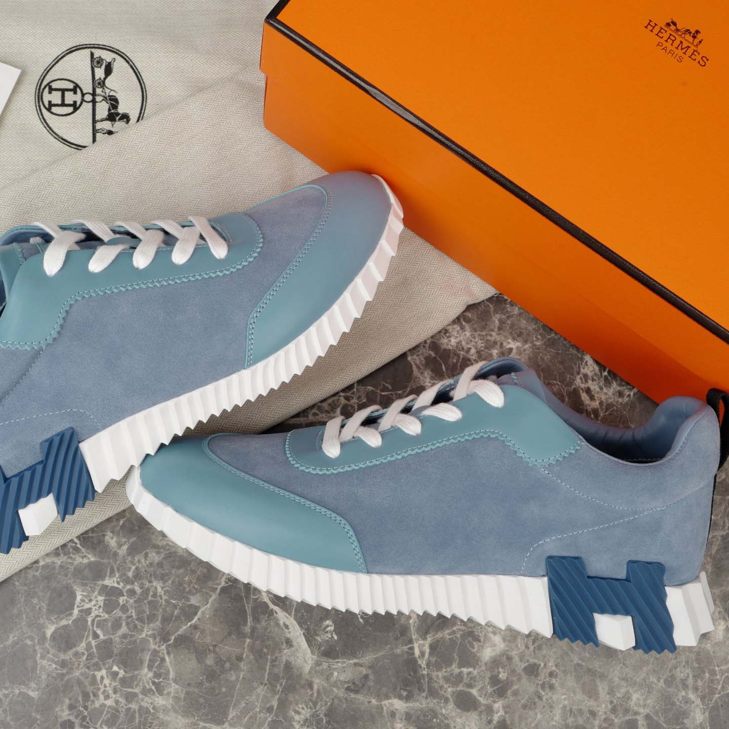 Hermes Bouncing Sneaker - FashionPlug