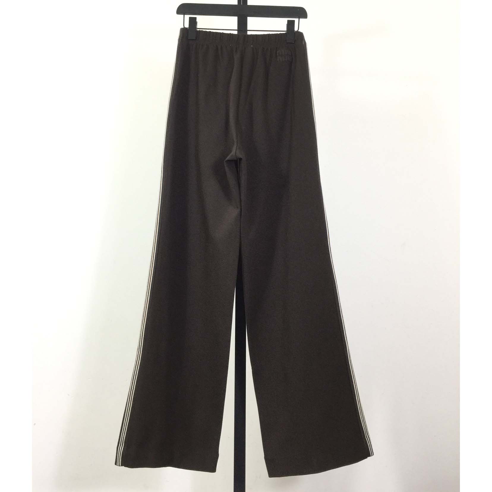 Miu Miu Fabric Stitch Knit Pants - FashionPlug