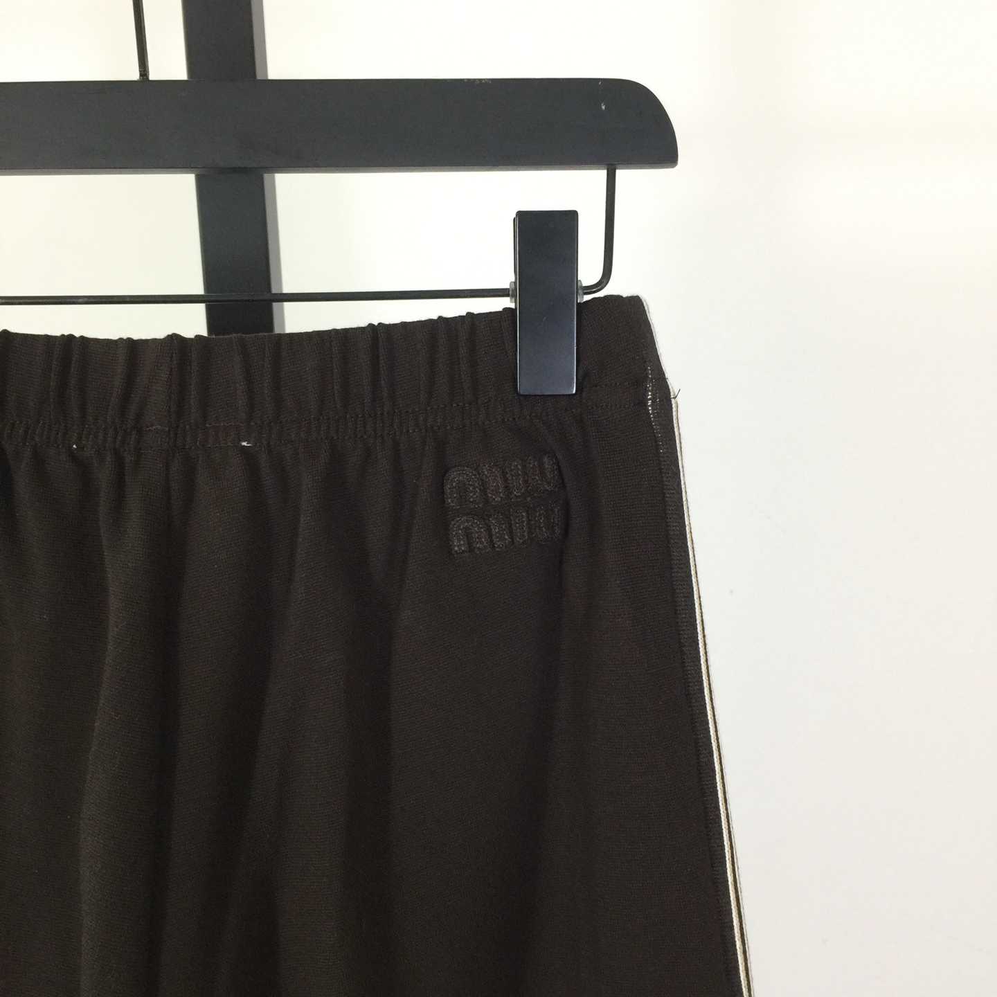 Miu Miu Fabric Stitch Knit Pants - FashionPlug