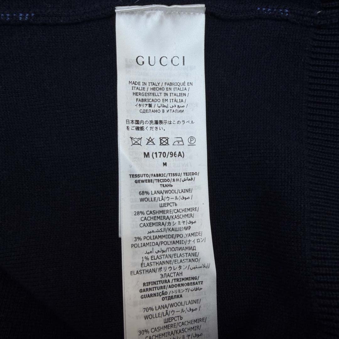 Gucci GG Double Wool Knit Sweater - FashionPlug