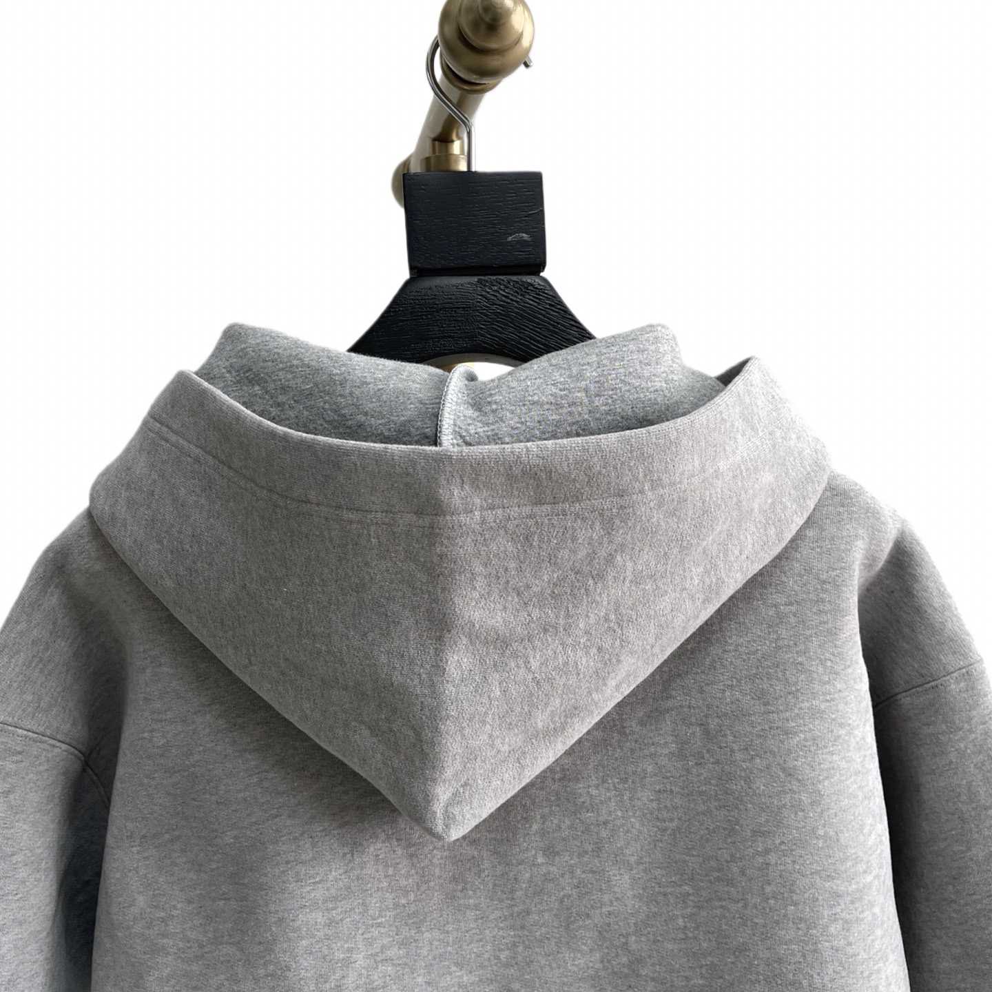 Miu Miu Logo-appliqué Cotton Hoodie     80002 - FashionPlug