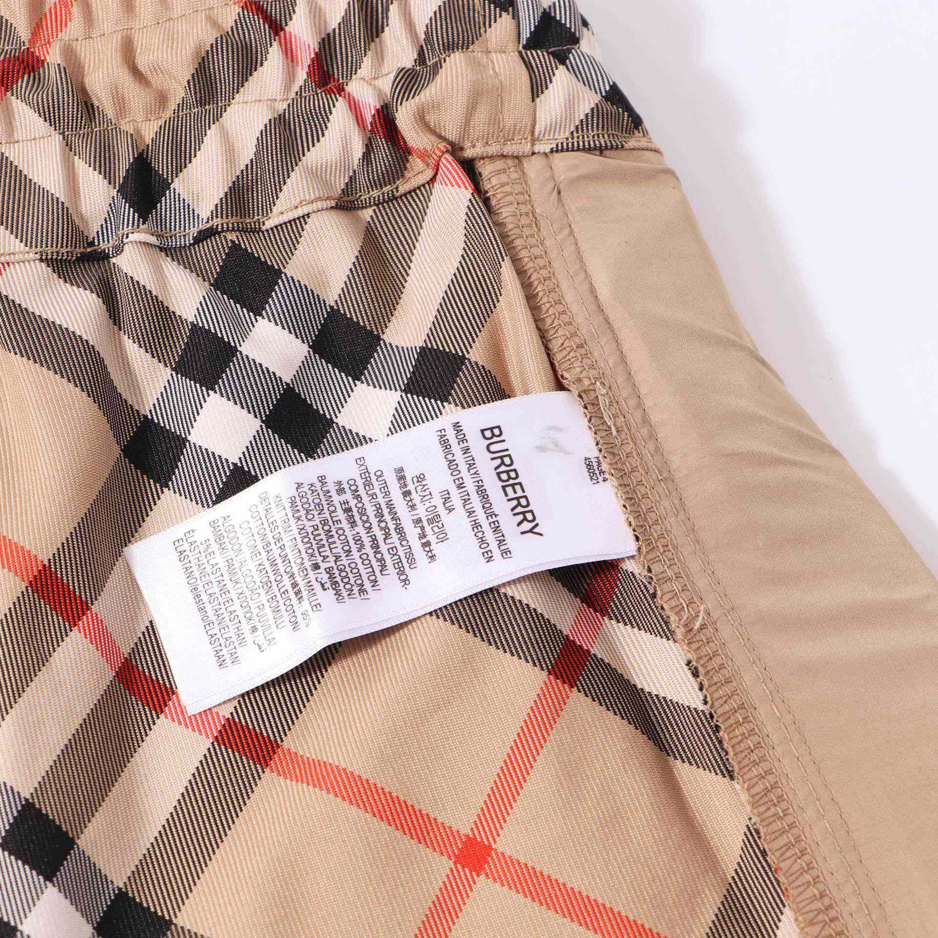 Burberry Check-print Short - FashionPlug